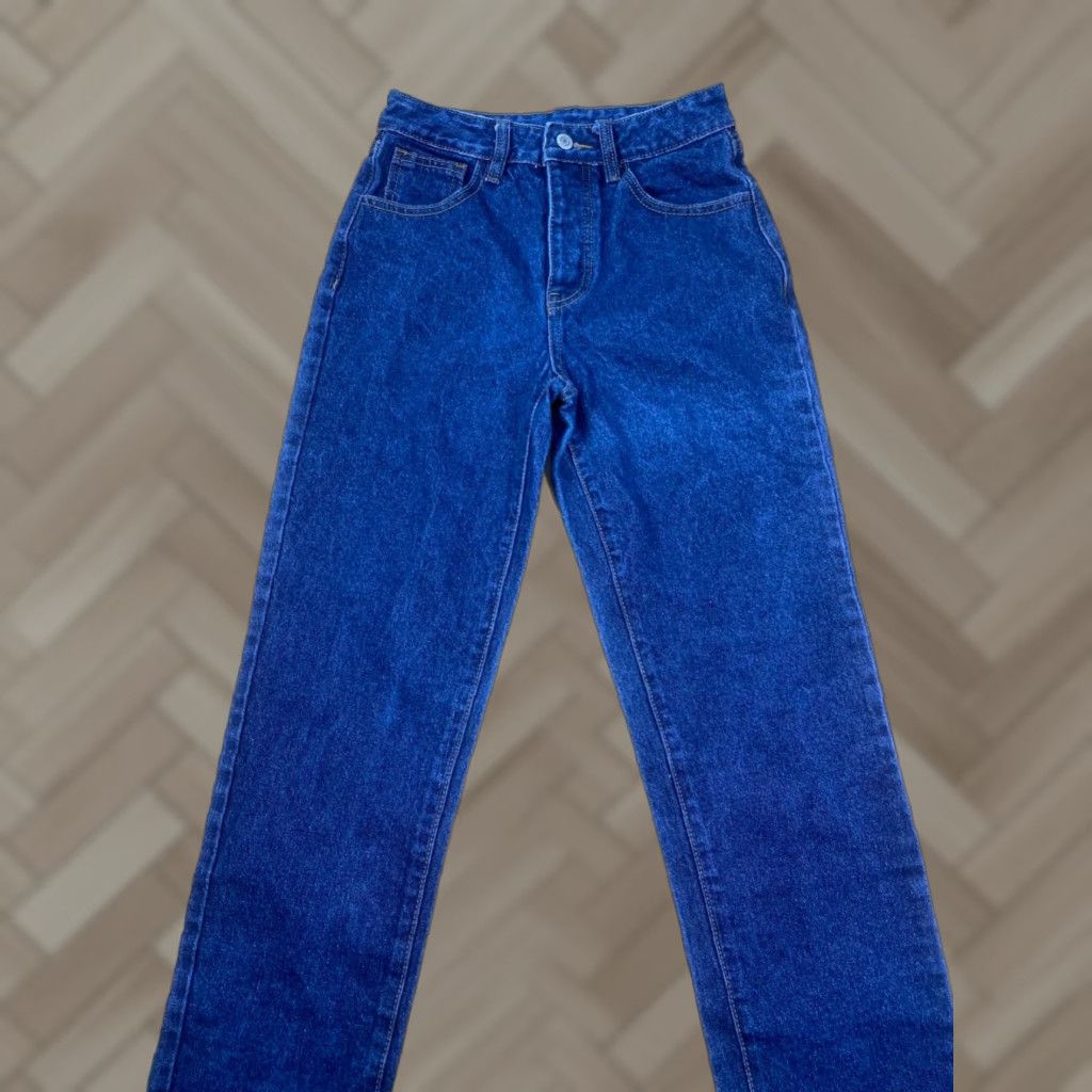 Other VINTAGE J Galt Jeans Womens S Blue Denim Button Fly Straight Size 28" / US 6 / IT 42 - 1 Thumbnail