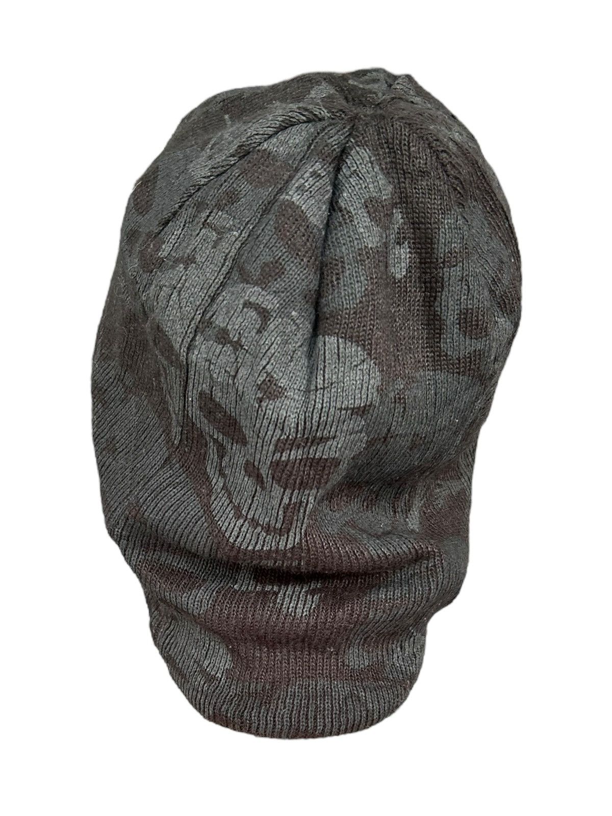 Japanese Brand × Kapital × Vintage Skull Stripe Grunge Punk Bondage Style big Beanie Hats Size ONE SIZE - 8 Thumbnail