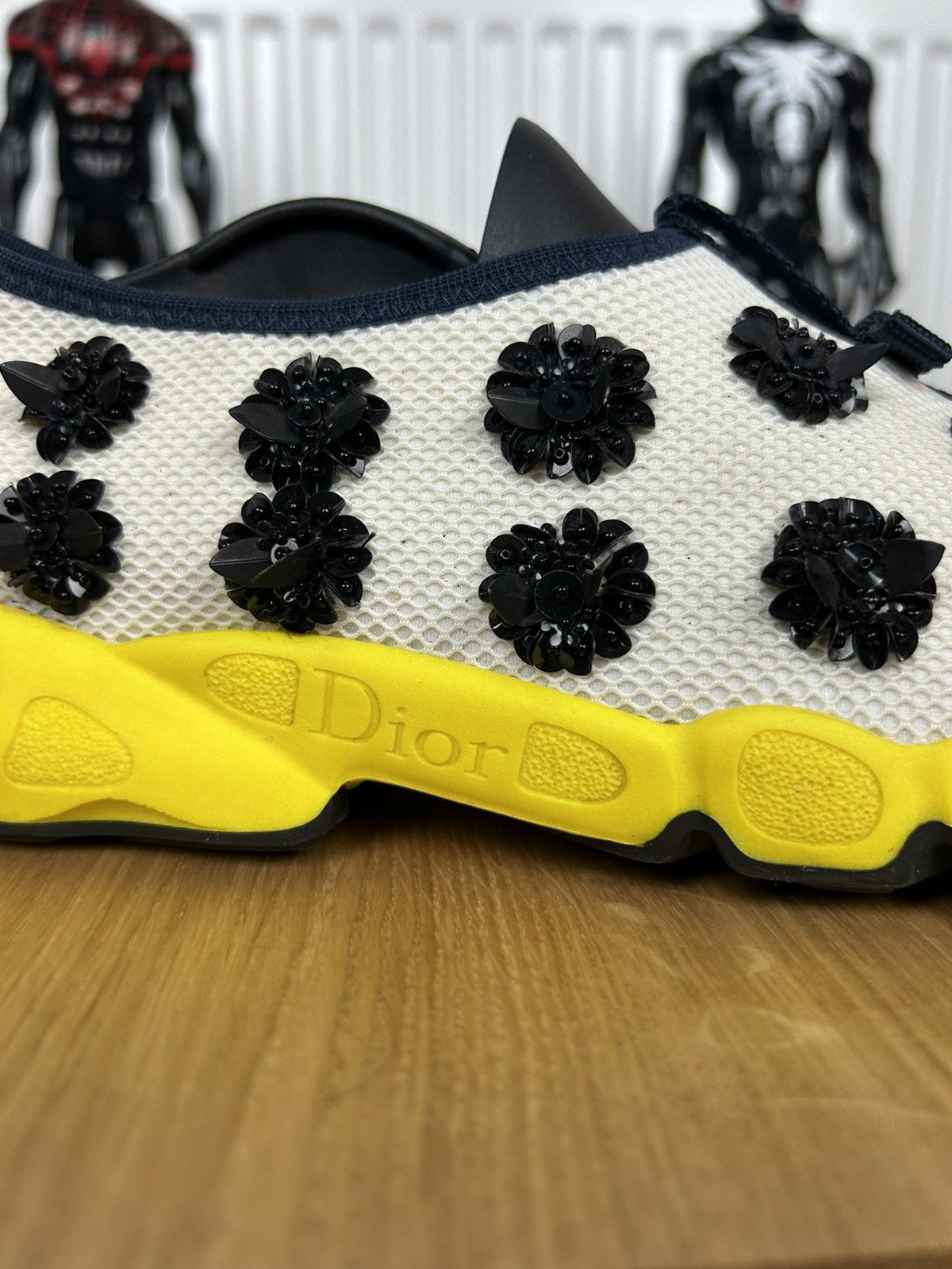 Dior Christian Dior Mesh Embellished sneaker Size US 6 / IT 36 - 4 Thumbnail