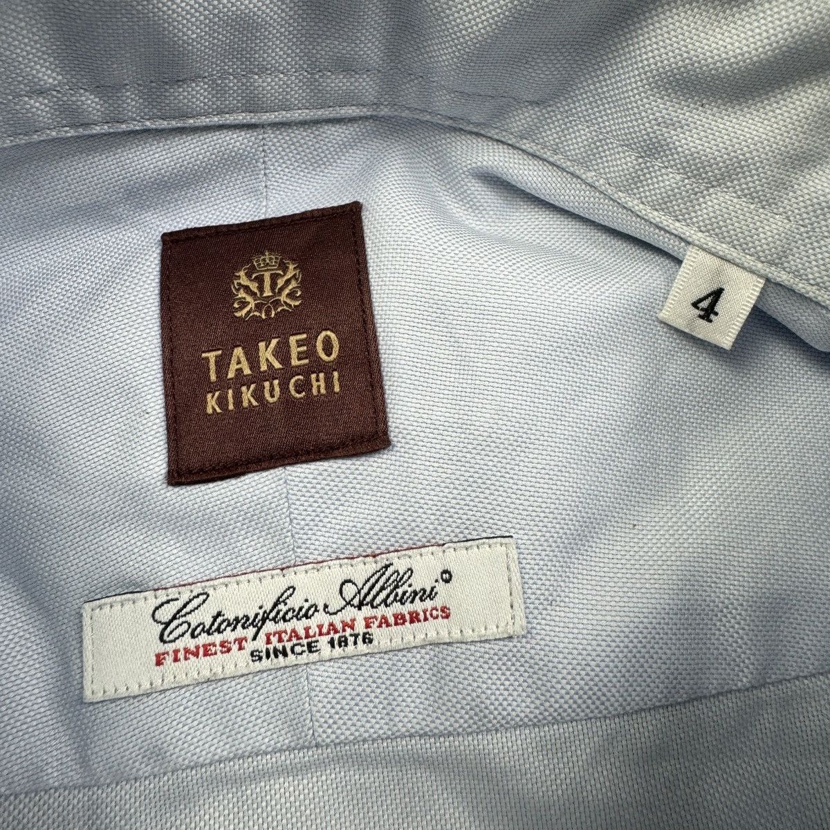 Japanese Brand × Takeo Kikuchi Takeo Kikuchi Button Up Shirt Size US M / EU 48-50 / 2 - 9 Thumbnail