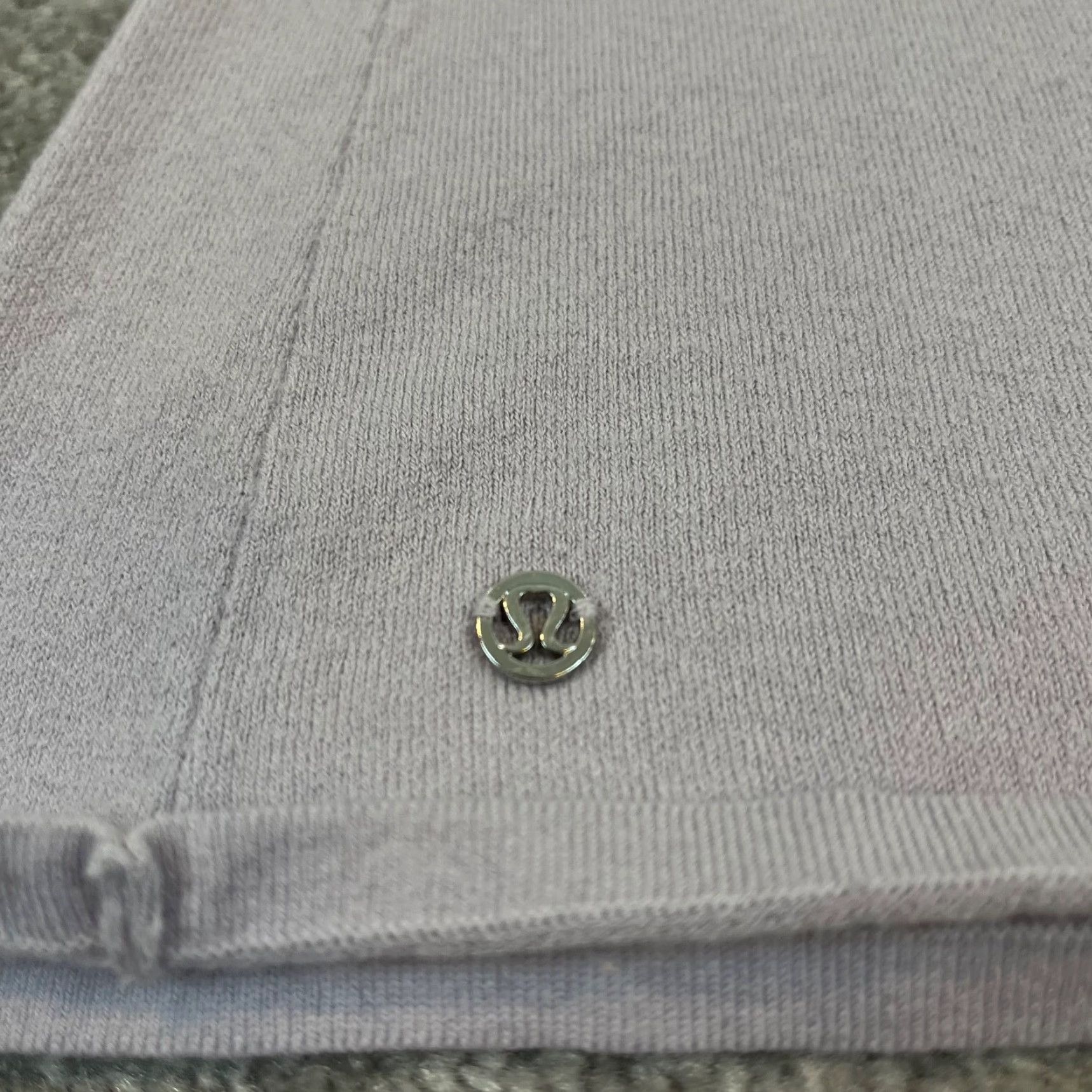 Lululemon LULULEMON Sweater Womens Size 4 Light Purple Knit Pullover Mock Neck Casual Womens Pullover KnIT Breathable Lightweight | Solid Purple | Regular Fit Size S / US 4 / IT 40 - 3 Thumbnail