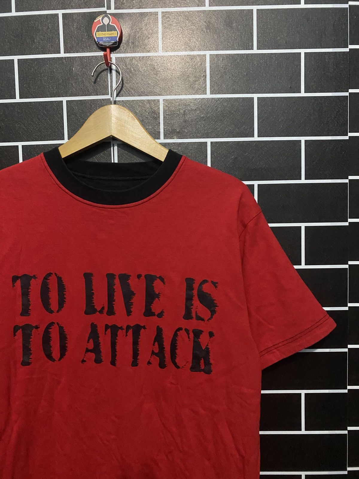 Band Tees Eikichi Yazawa reversible tshirt band E yazawa very rare tee Size US L / EU 52-54 / 3 - 4 Thumbnail