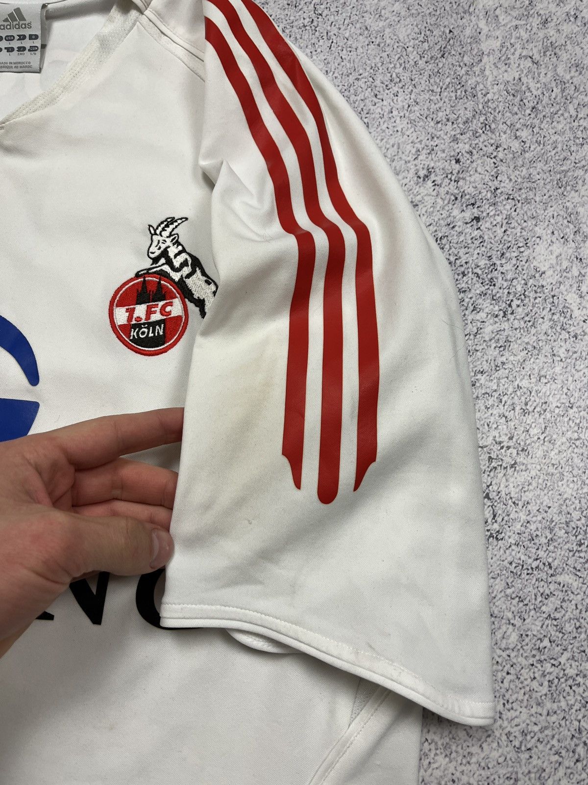 Adidas Adidas FC Koln 2005/2006 #20 Podolski Home Soccer Jersey Kit Size US L / EU 52-54 / 3 - 13 Thumbnail