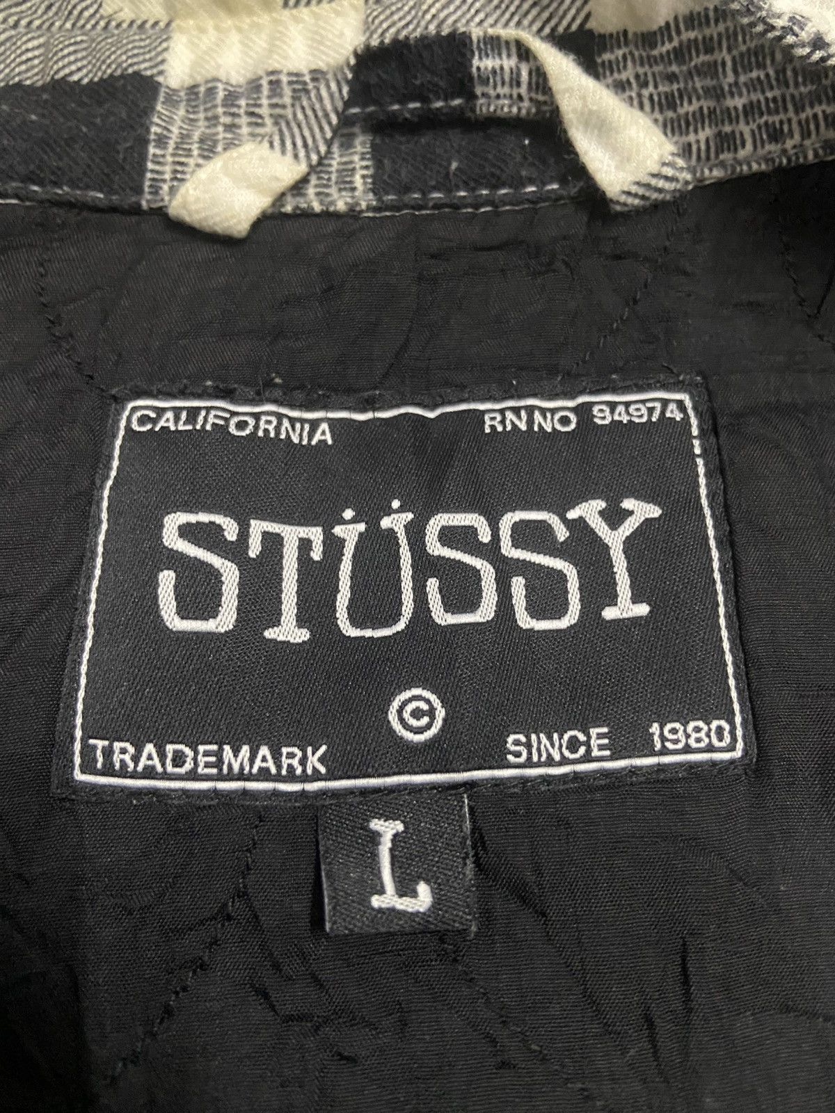Stussy Stussy Workgear Plaid Shirt Jacket Size US L / EU 52-54 / 3 - 10 Thumbnail
