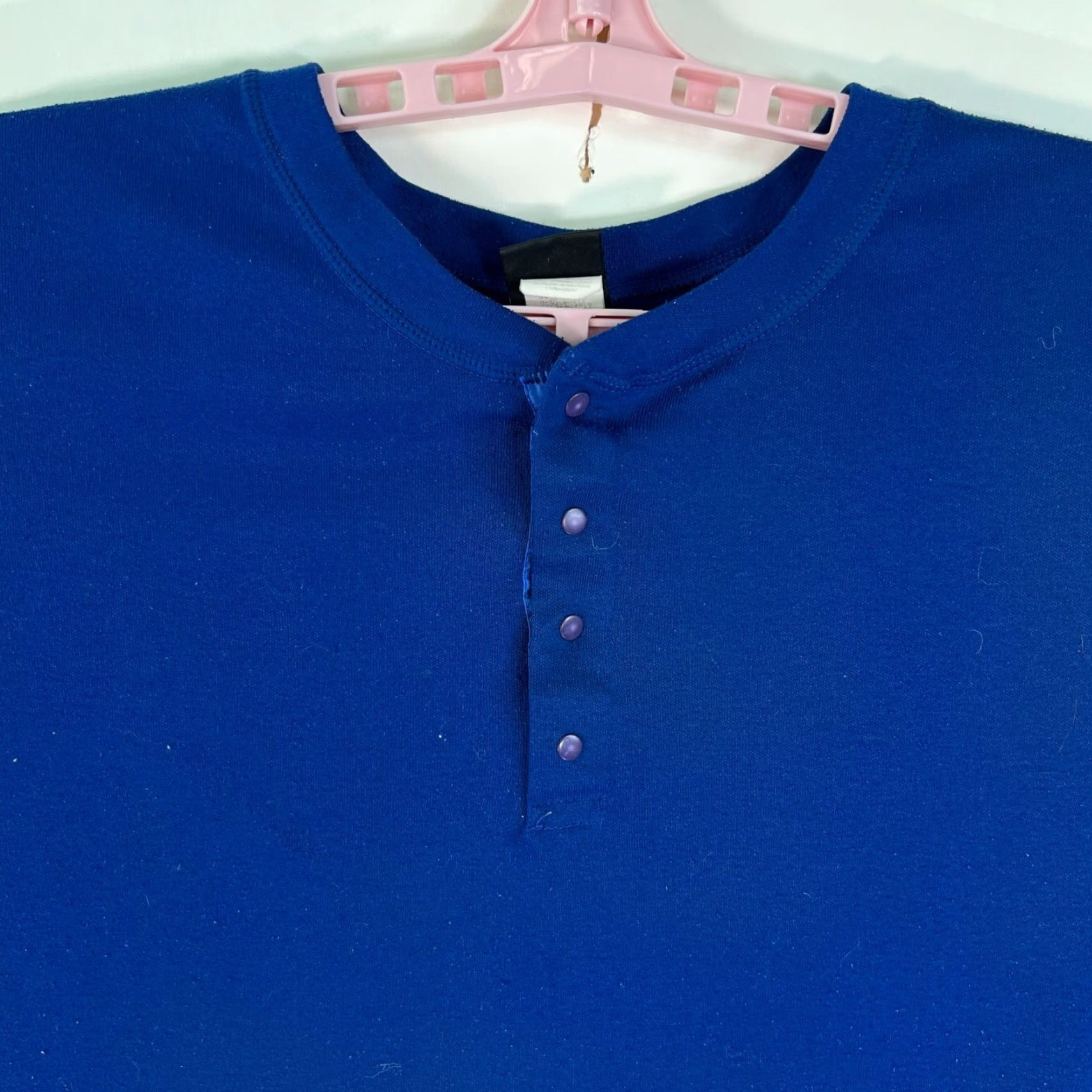 Patagonia Patagonia Henley XL Mens Blue Long Sleeve Capilene Shirt Size US XL / EU 56 / 4 - 2 Thumbnail