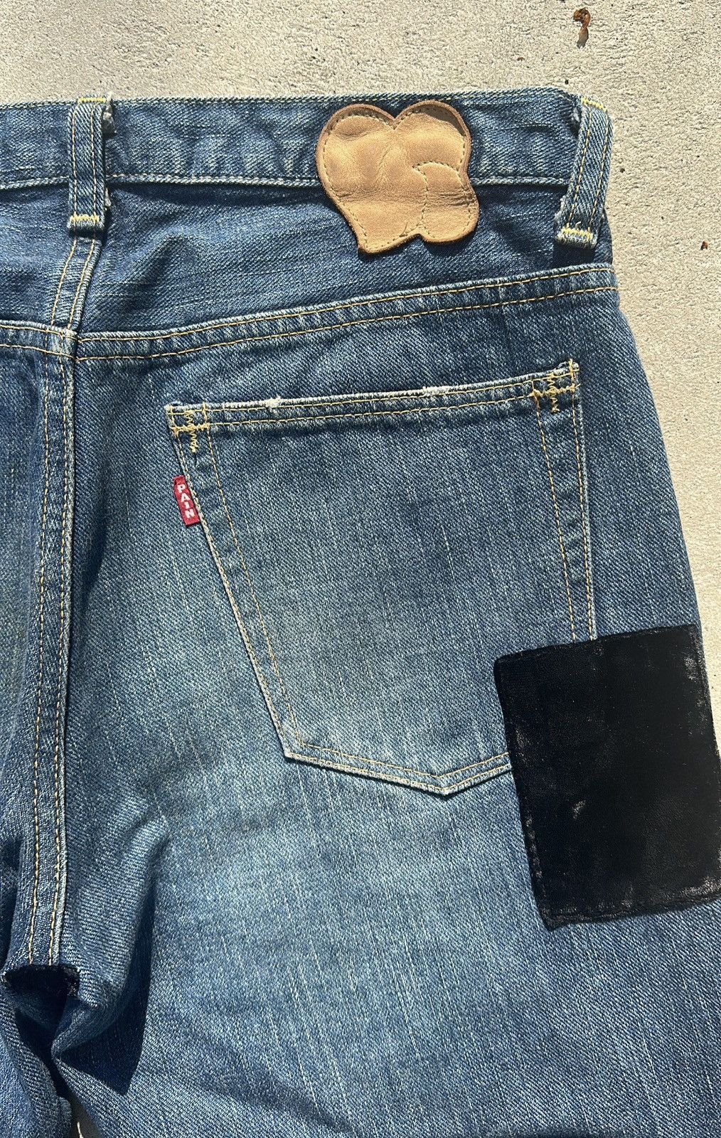 Number (N)ine Number Nine Aw03 Kurt Period Patchwork Jeans Size US 32 / EU 48 - 7 Thumbnail