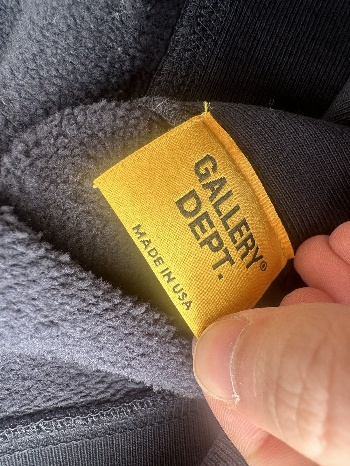 Gallery Dept. Gallery Dept. Centered Logo Hoodie Black size XXL Size US XXL / EU 58 / 5 - 6 Thumbnail