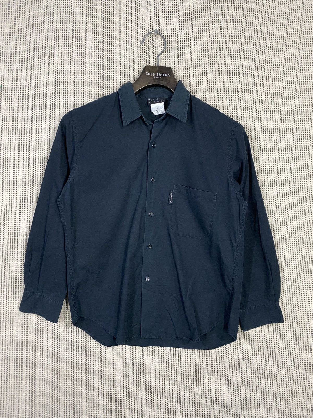 agnes b. Vintage agnes b shirt button one pocket Size M / US 6-8 / IT 42-44 - 1 Thumbnail