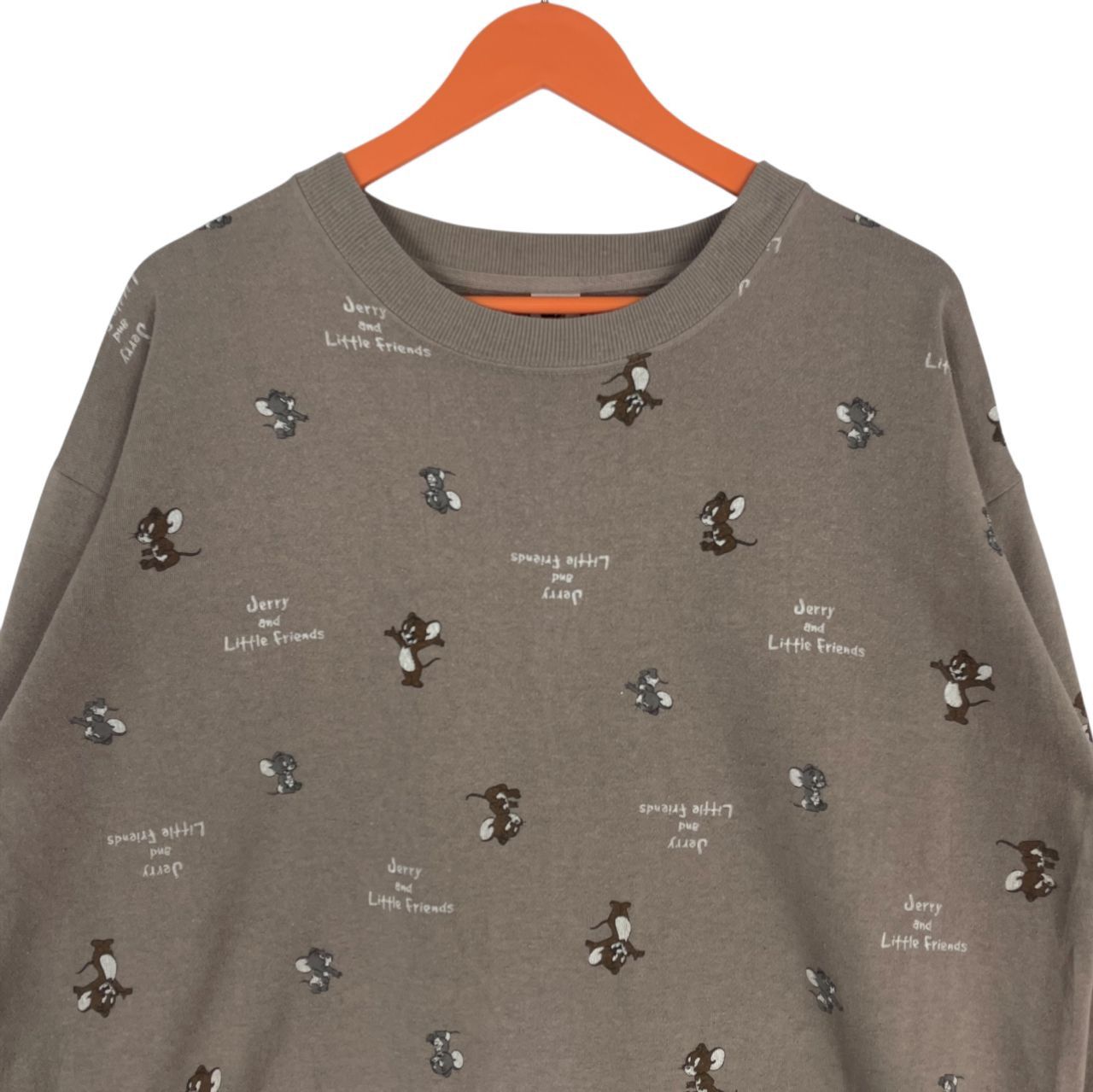 Cartoon Network Authentic Japan ! Tom And Jerry Overprint Sweatshirt Size M / US 6-8 / IT 42-44 - 4 Thumbnail