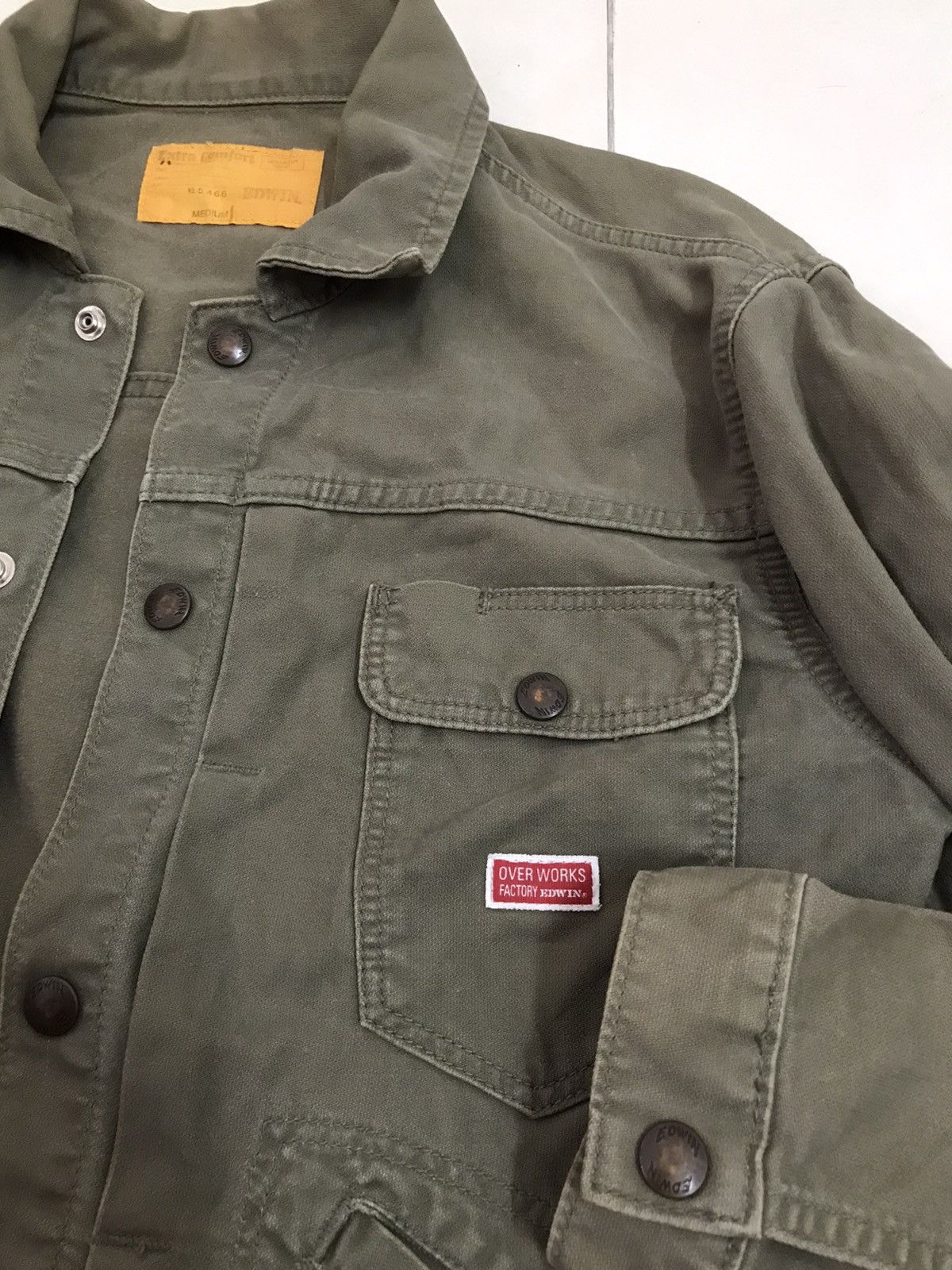 Edwin × Vintage Edwin Jacket Over Worker Factory Jacket Size US S / EU 44-46 / 1 - 5 Thumbnail
