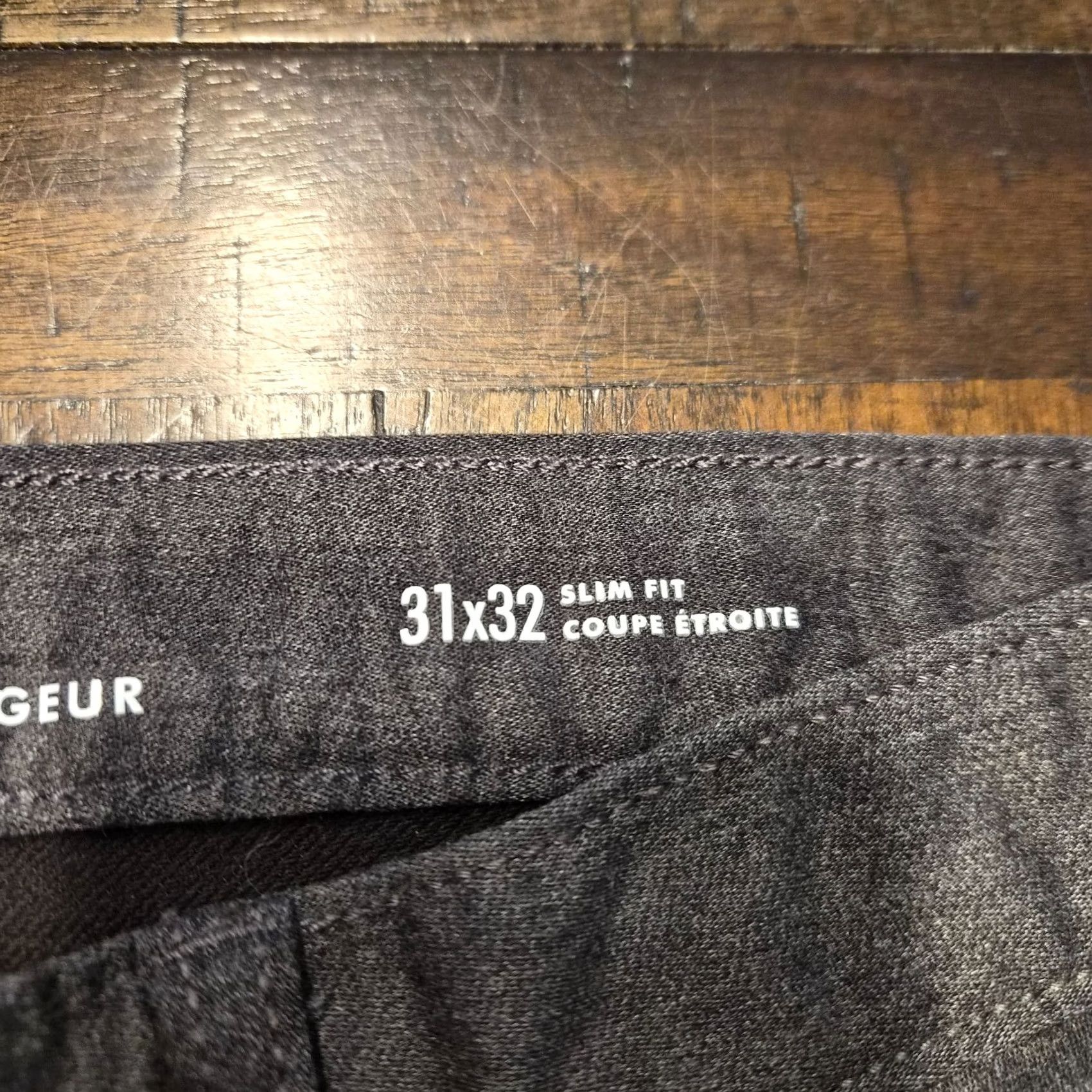 Banana Republic Banana Republic Mens Traveler Jeans 31x32 Gray Slim Fit Stretch Pants Size US 31 - 4 Thumbnail