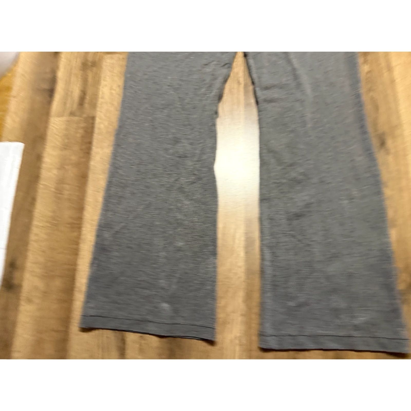 Vintage Alloy Apparel Pants Women’s Medium Gray Yoga Pants Pull On High Rise Bootcut Inseam 30” Size 32" / US 10 / IT 46 - 3 Thumbnail