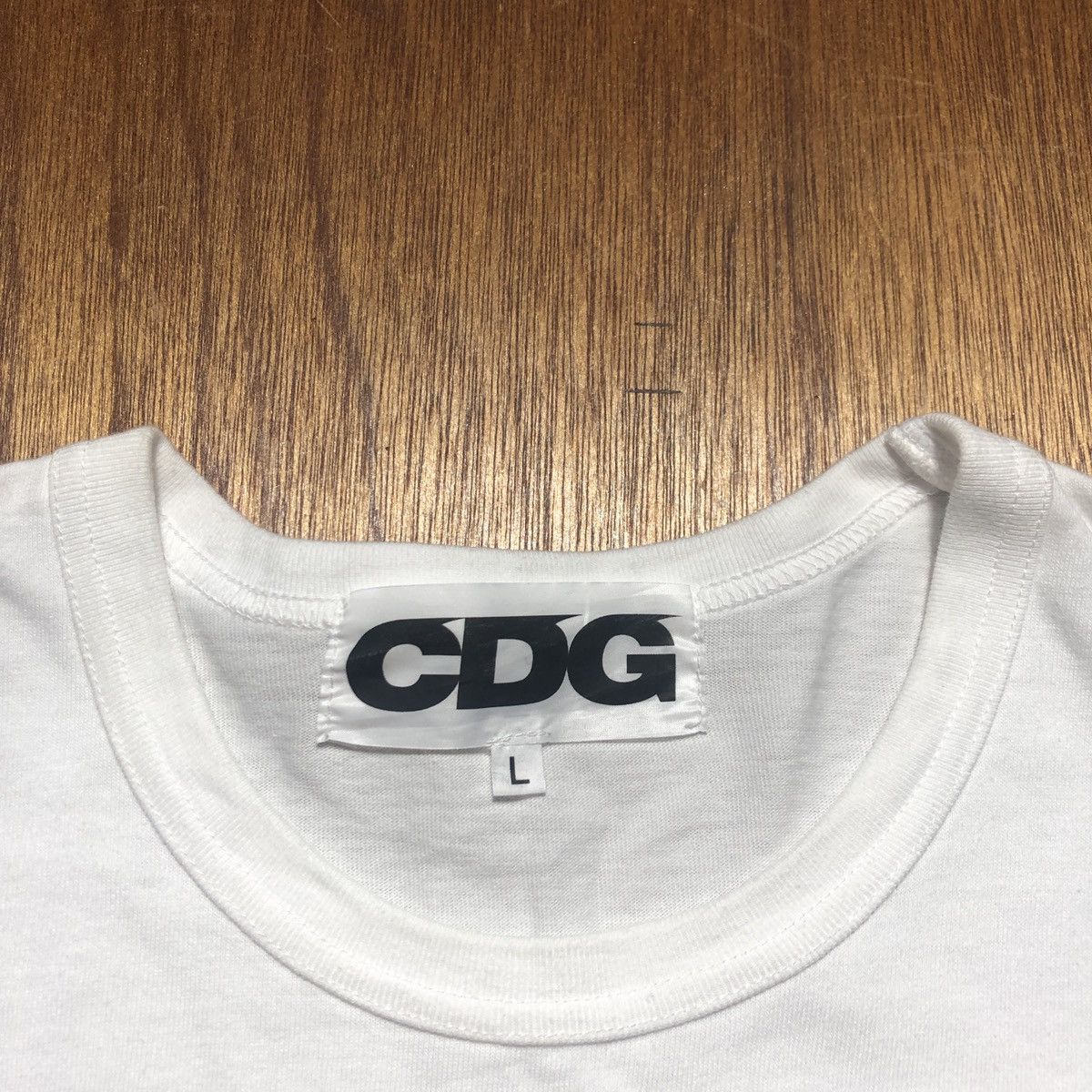 Comme des Garcons × Japanese Brand CDG COMME des GARCONS T-Shirt Size US L / EU 52-54 / 3 - 3 Thumbnail