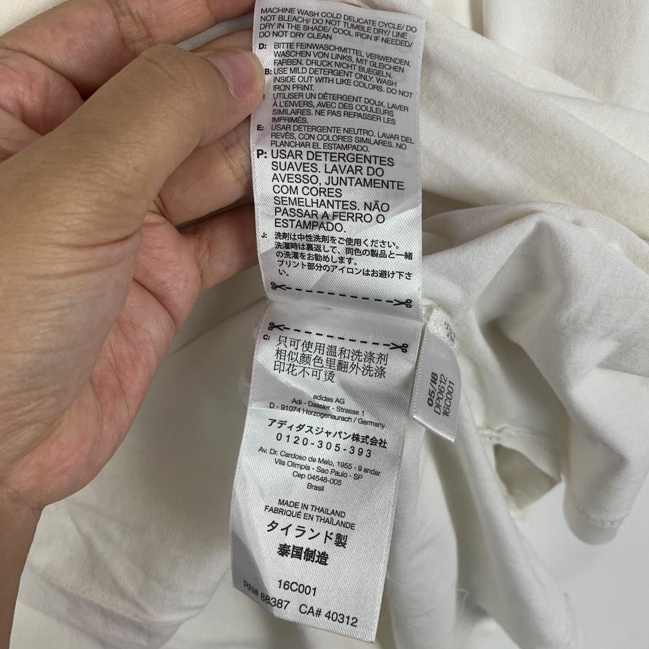 Yohji Yamamoto YOHJI YAMAMOTO x ADIDAS Y-3 Collection Plain Tee Shirt Top Size US S / EU 44-46 / 1 - 7 Thumbnail