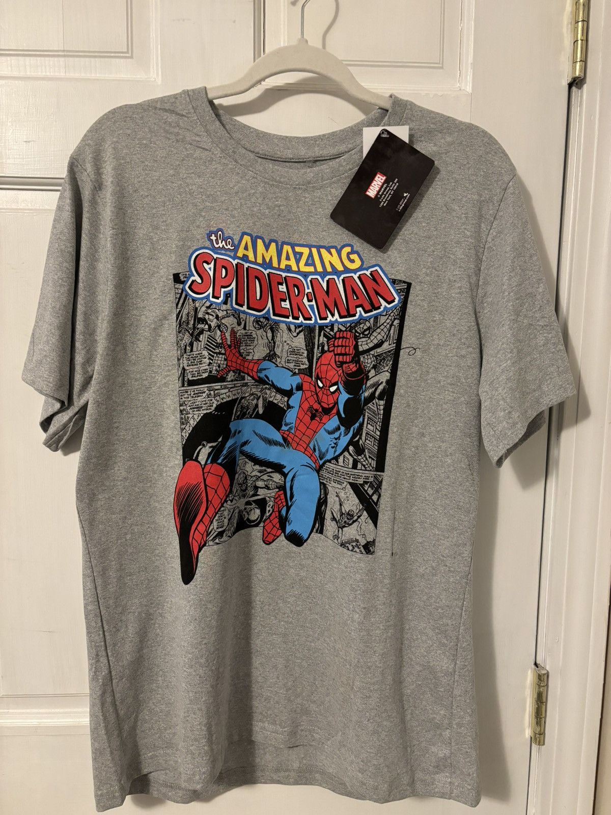 Marvel Comics Marvel Spiderman Graphic Tee Size US XL / EU 56 / 4 - 1 Thumbnail