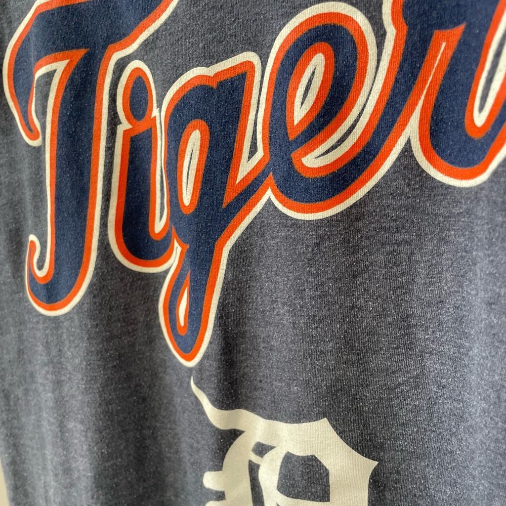 MLB MLB Detroit Tigers Blue Heather Tshirt S Size US S / EU 44-46 / 1 - 3 Thumbnail