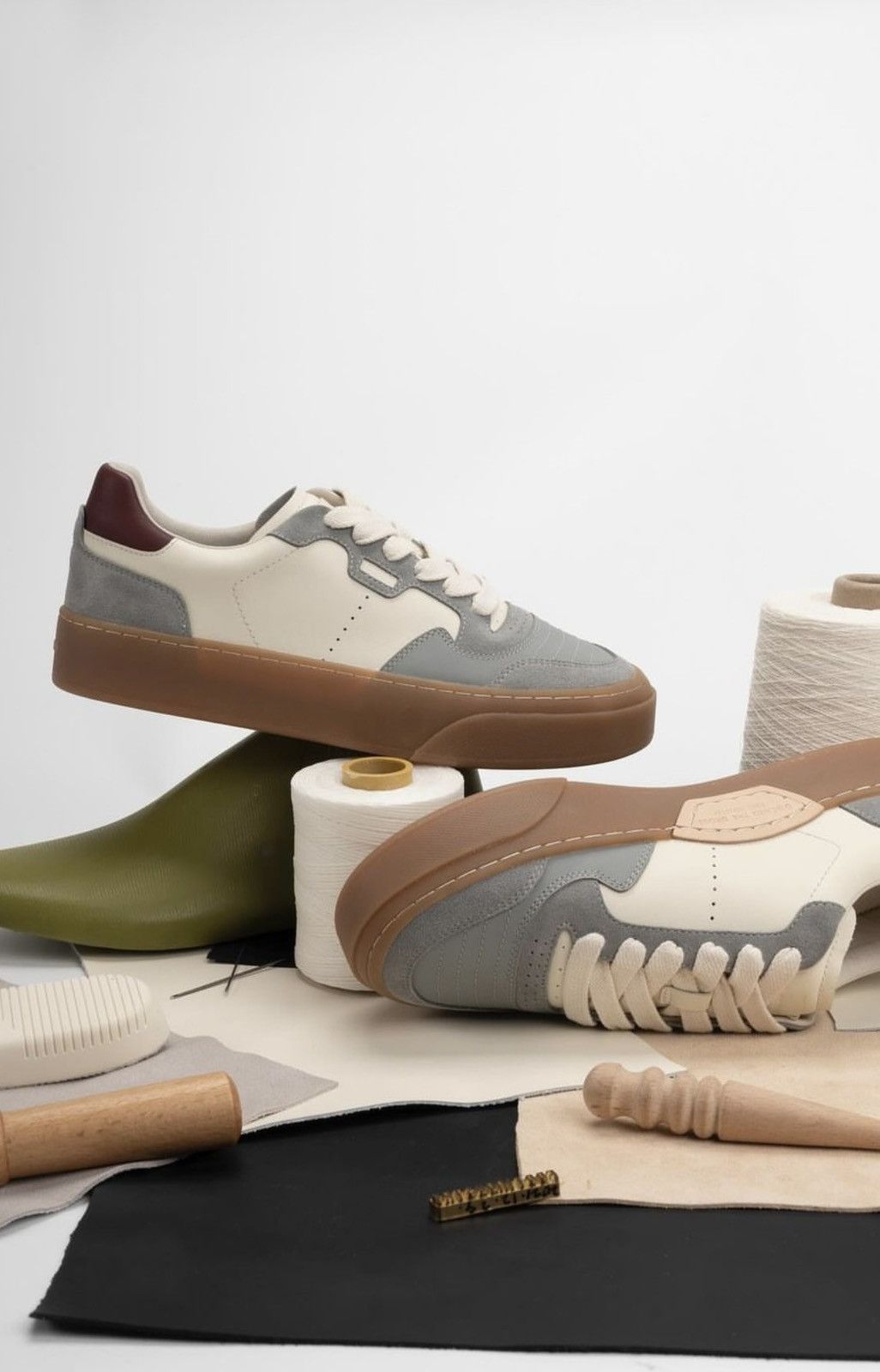 Japanese Brand FOOT INDUSTRY STITCHING URBAN SNEAKER Size US 11 / EU 44 - 2 Thumbnail