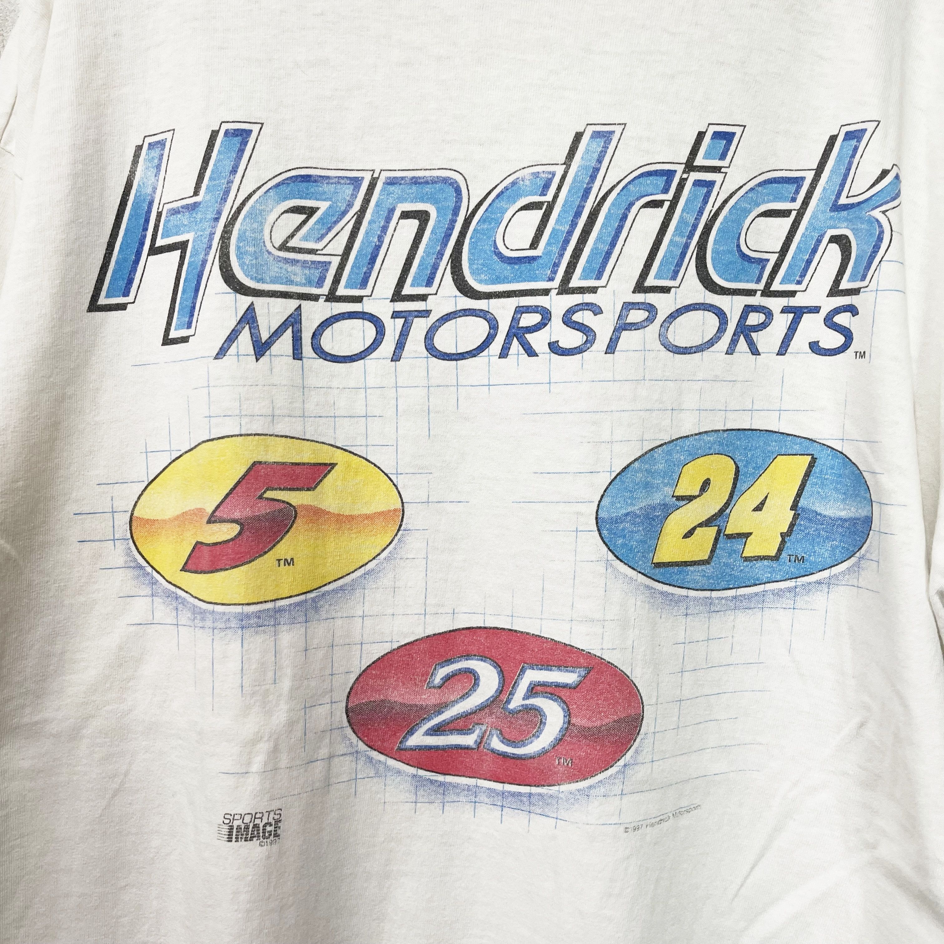 Vintage Vintage 1997 Hendrick Motorsports T-Shirt Size US XL / EU 56 / 4 - 6 Thumbnail