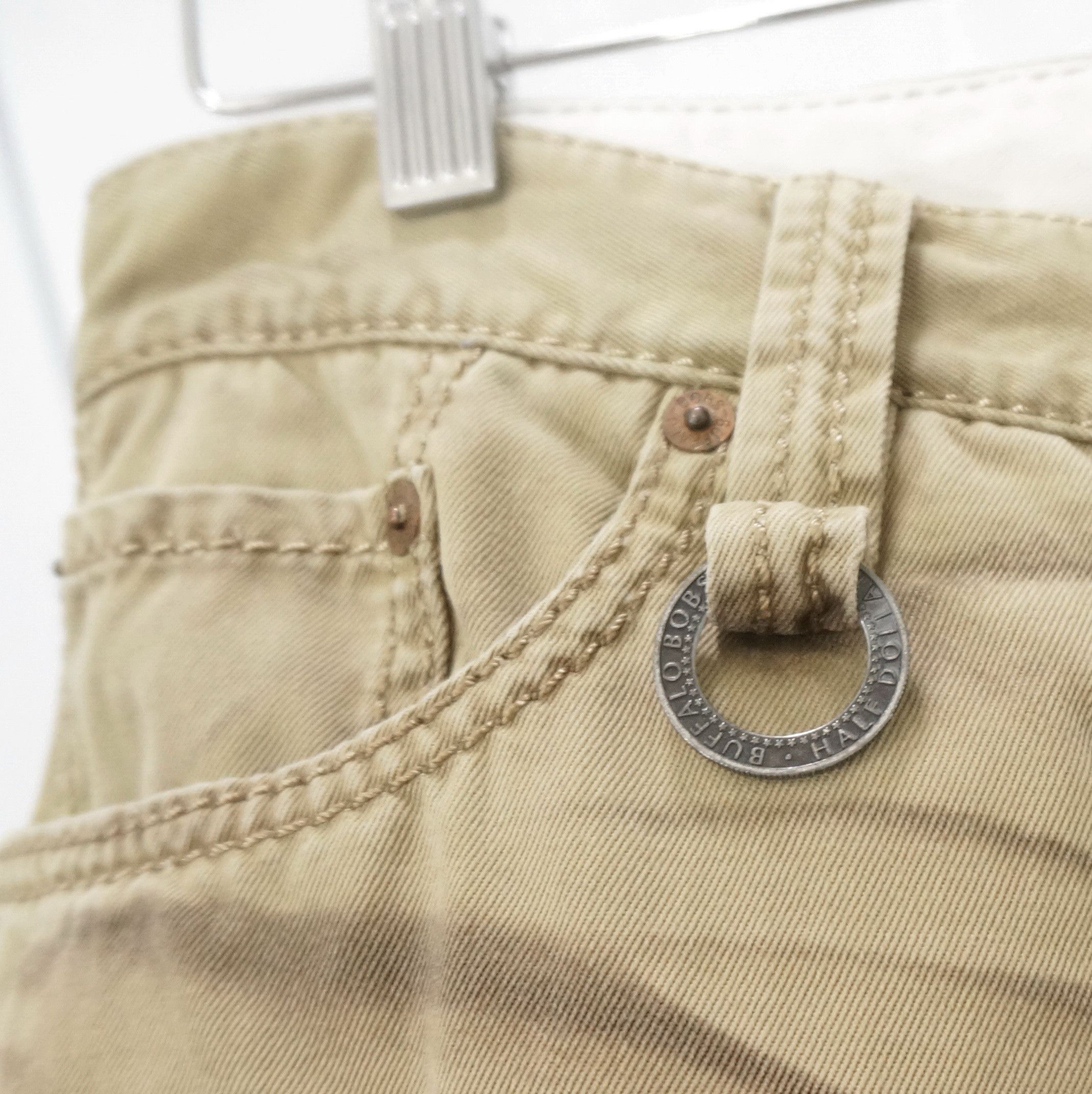BUFFALO BOBS 💥 Fye Buffalo Bobs Smoked Whisker Buttonfly Pants Size US 34 / EU 50 - 4 Thumbnail