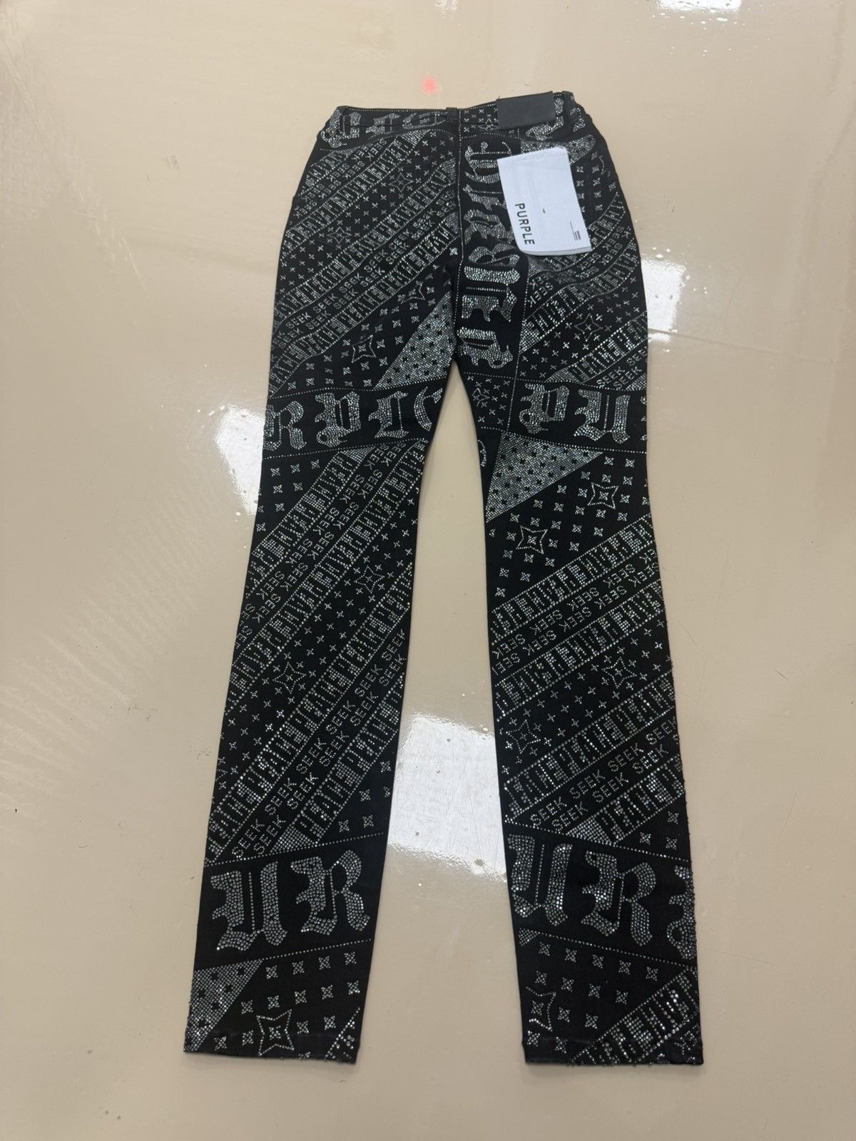 Other Purple Brand Rinse Black Jeans Size 26" / US 2 / IT 38 - 5 Thumbnail