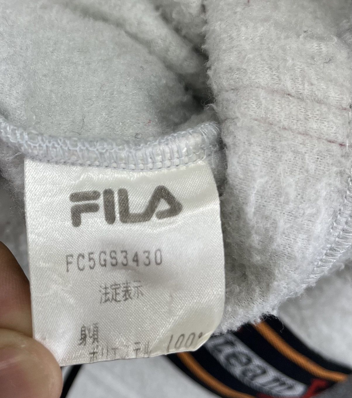Fila Vintage Fila Extreme Team Deep Pile Fleece Sweatshirt Size US L / EU 52-54 / 3 - 7 Thumbnail