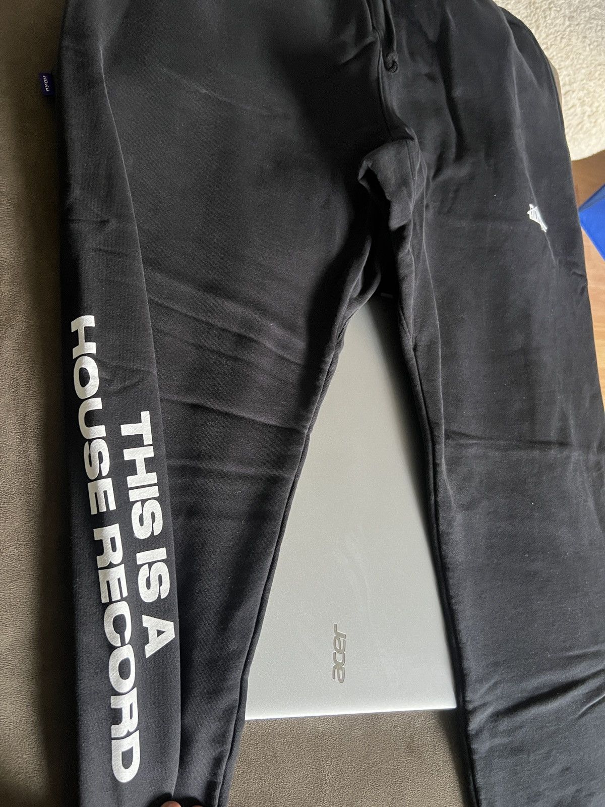 AWGE Awge “Rave” black Sweatpants Size US 32 / EU 48 - 3 Thumbnail