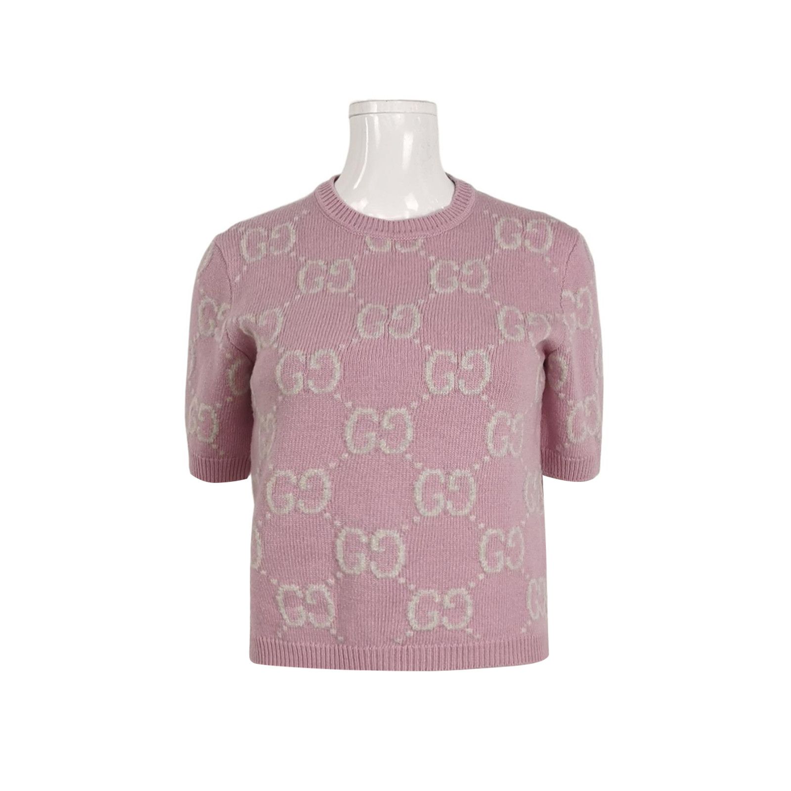 Gucci Gucci GG Monogram Knit Sweater Size S Size S / US 4 / IT 40 - 1 Thumbnail