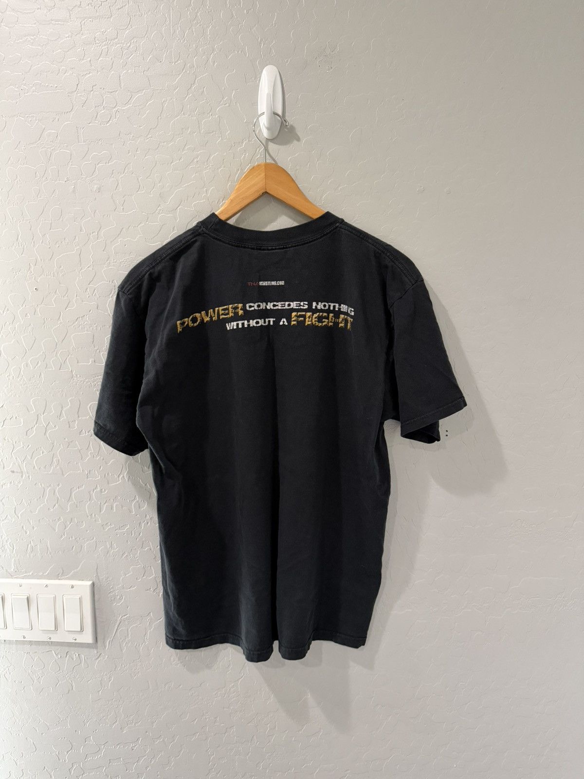 Other Vintage Y2K TNA Wrestling “Against All Goods” Shirt Large Size US L / EU 52-54 / 3 - 5 Thumbnail