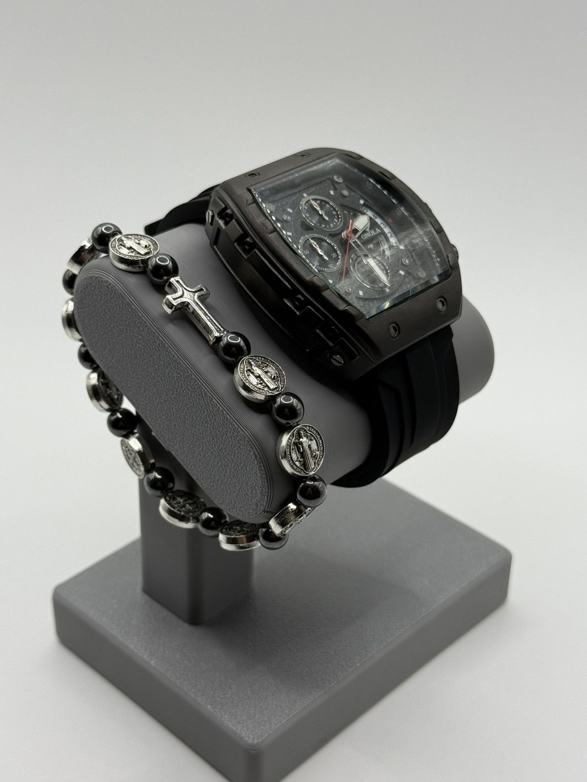 Vintage Blackout 2pc | Luxurious Watches for Men Size ONE SIZE - 3 Thumbnail