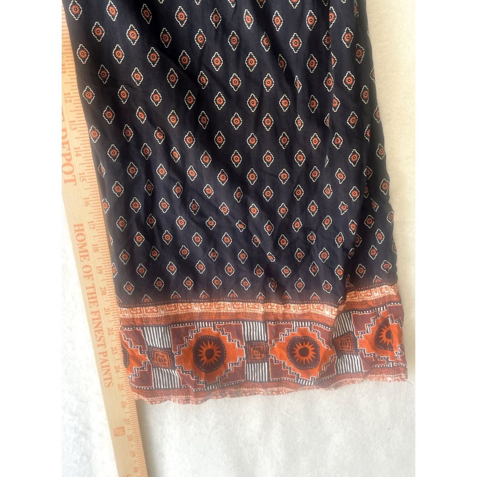 Rip Curl Rip Curl Pants Womens S Dark Color Beach Palazzo Summer Travel Size 28" / US 6 / IT 42 - 5 Thumbnail