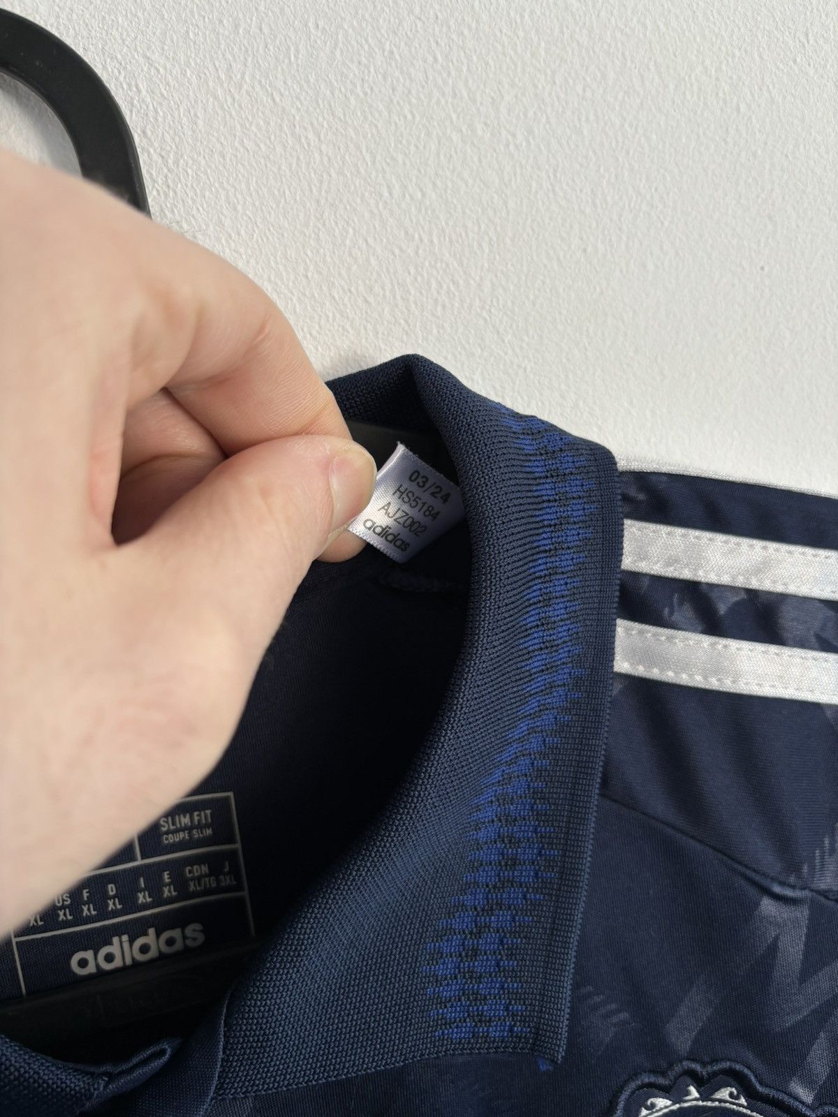 Adidas Manchester United Adidas 2024/25 Away Kit Jersey Size US XL / EU 56 / 4 - 5 Thumbnail