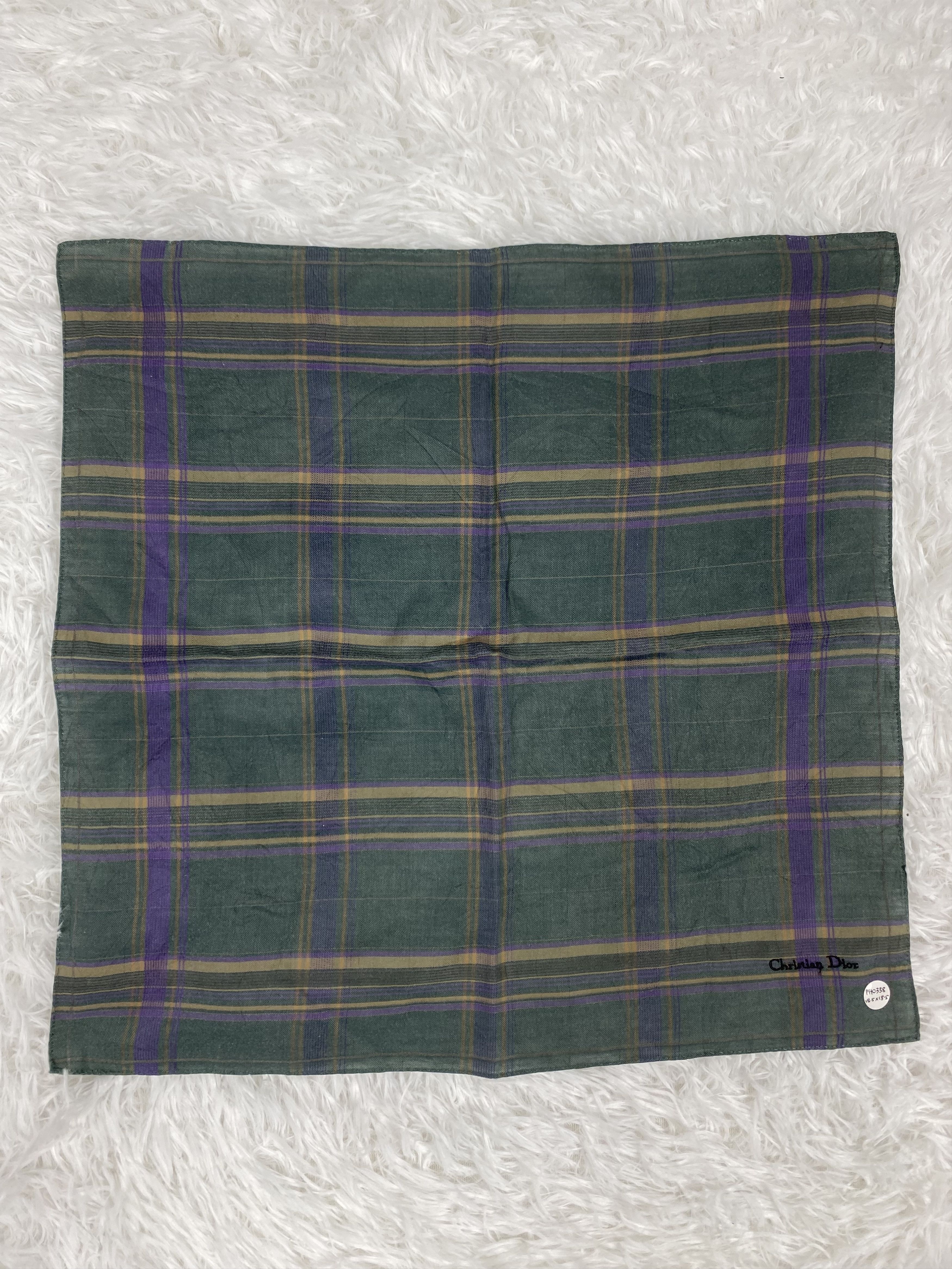 Vintage Vintage Christian Dior Handkerchief Neckerchief Ph0338 Size ONE SIZE - 3 Thumbnail
