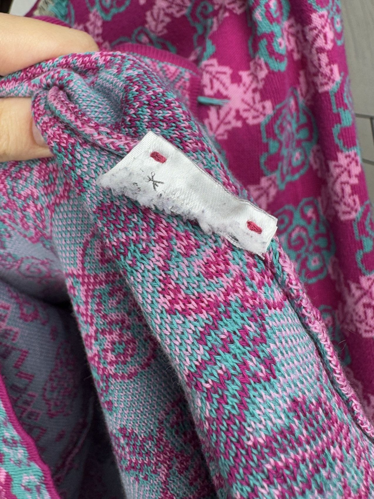 Other Ivko Womens Jacquard Cardigan Jacket size 42 Size XL / US 12-14 / IT 48-50 - 10 Thumbnail