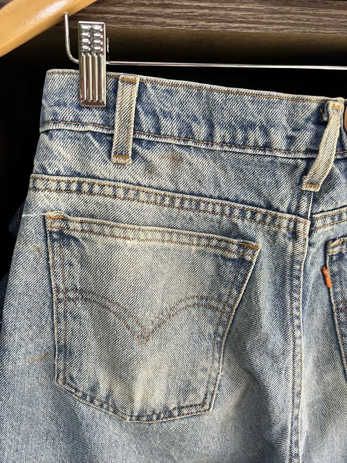Levi's Vintage Clothing 🔥Vintage Levis 550 Distressed Denim Size US 30 / EU 46 - 14 Thumbnail