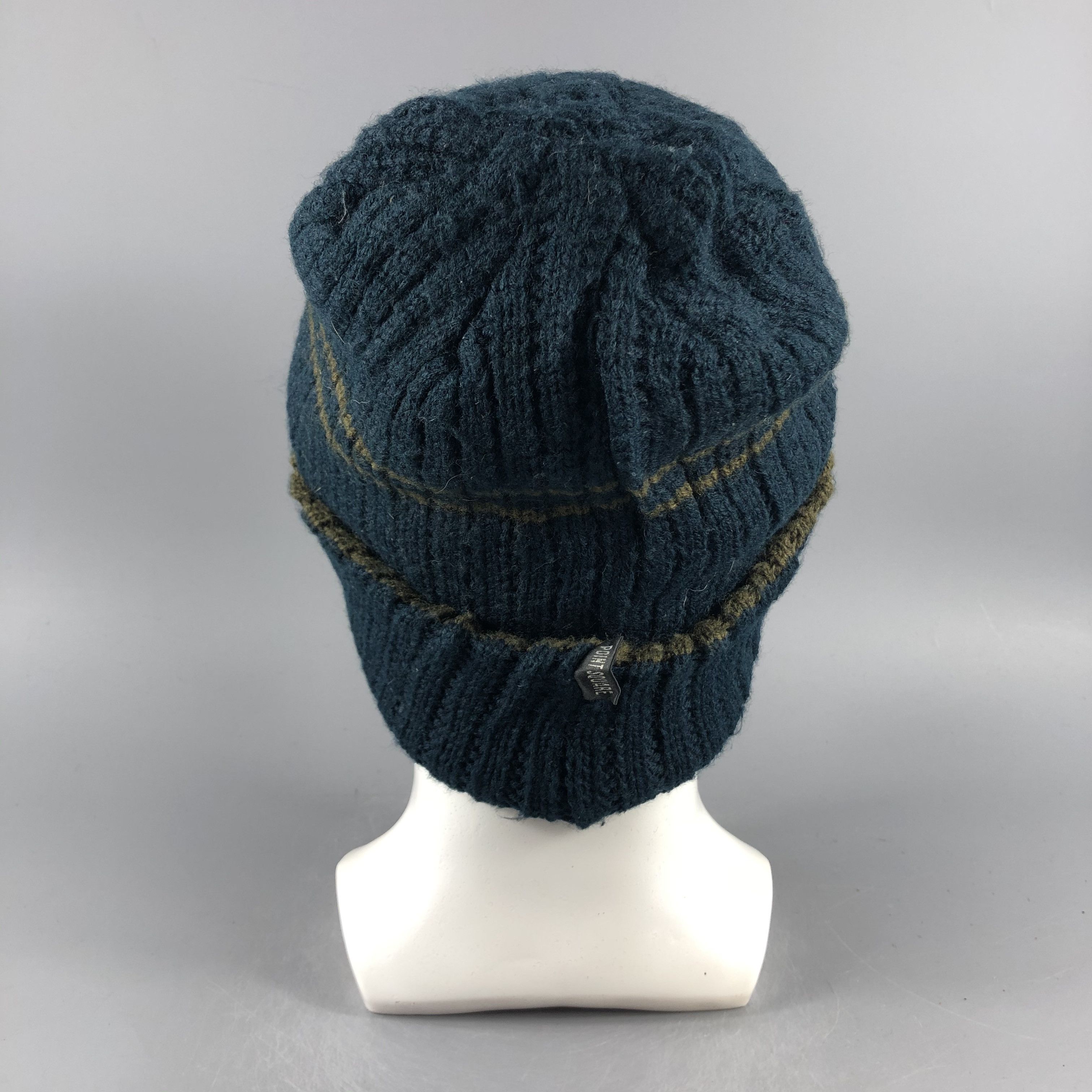 Vintage Point Square Beanie Snow Hat Snow Cap -D338 Size ONE SIZE - 2 Thumbnail
