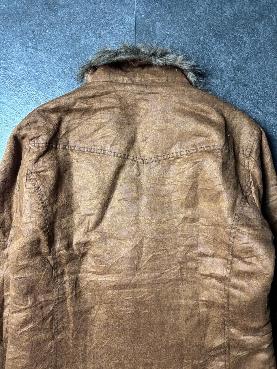 In The Attic 2000s Day Moon by In The Attic Fur Vkei Riders Jacket Size US M / EU 48-50 / 2 - 12 Thumbnail