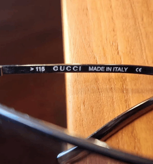 Gucci GUCCI Sunglasses GG Shield Rimless 90s Wrap 1190 Vintage Size ONE SIZE - 5 Thumbnail