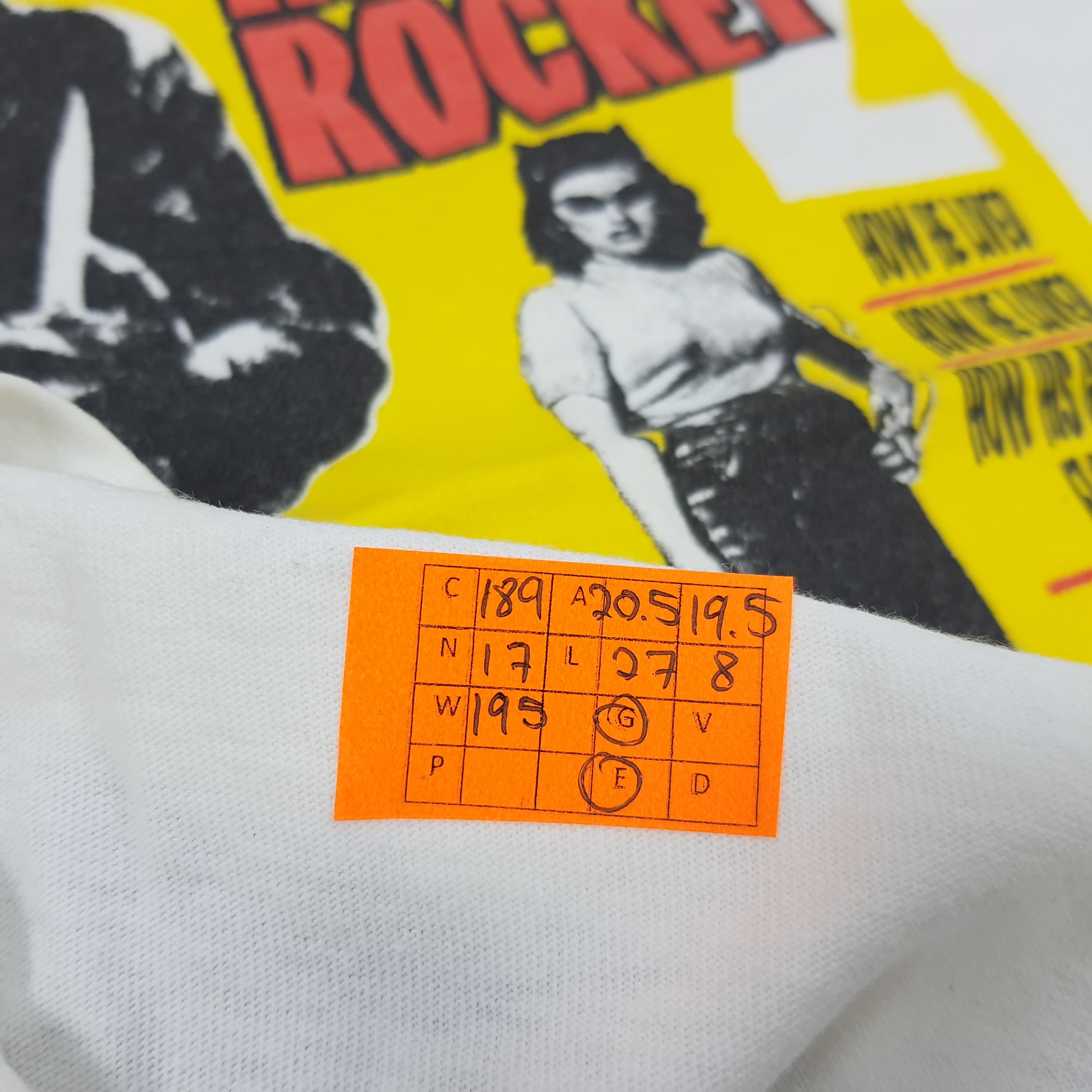 Japanese Brand × Vintage Vintage Cream Soda Rock'n Roll Rocket Photo Tee Tshirt Size US M / EU 48-50 / 2 - 8 Thumbnail