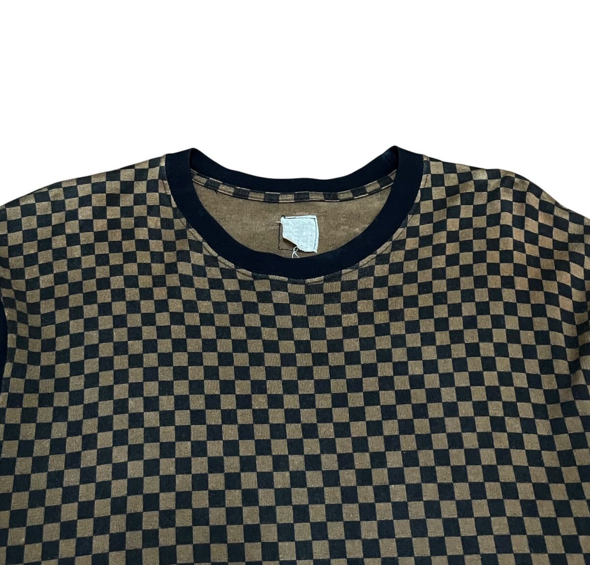Undercover Rare Design Vintage Undercover CheckerBoard T-shirt 2001s Size US L / EU 52-54 / 3 - 3 Thumbnail