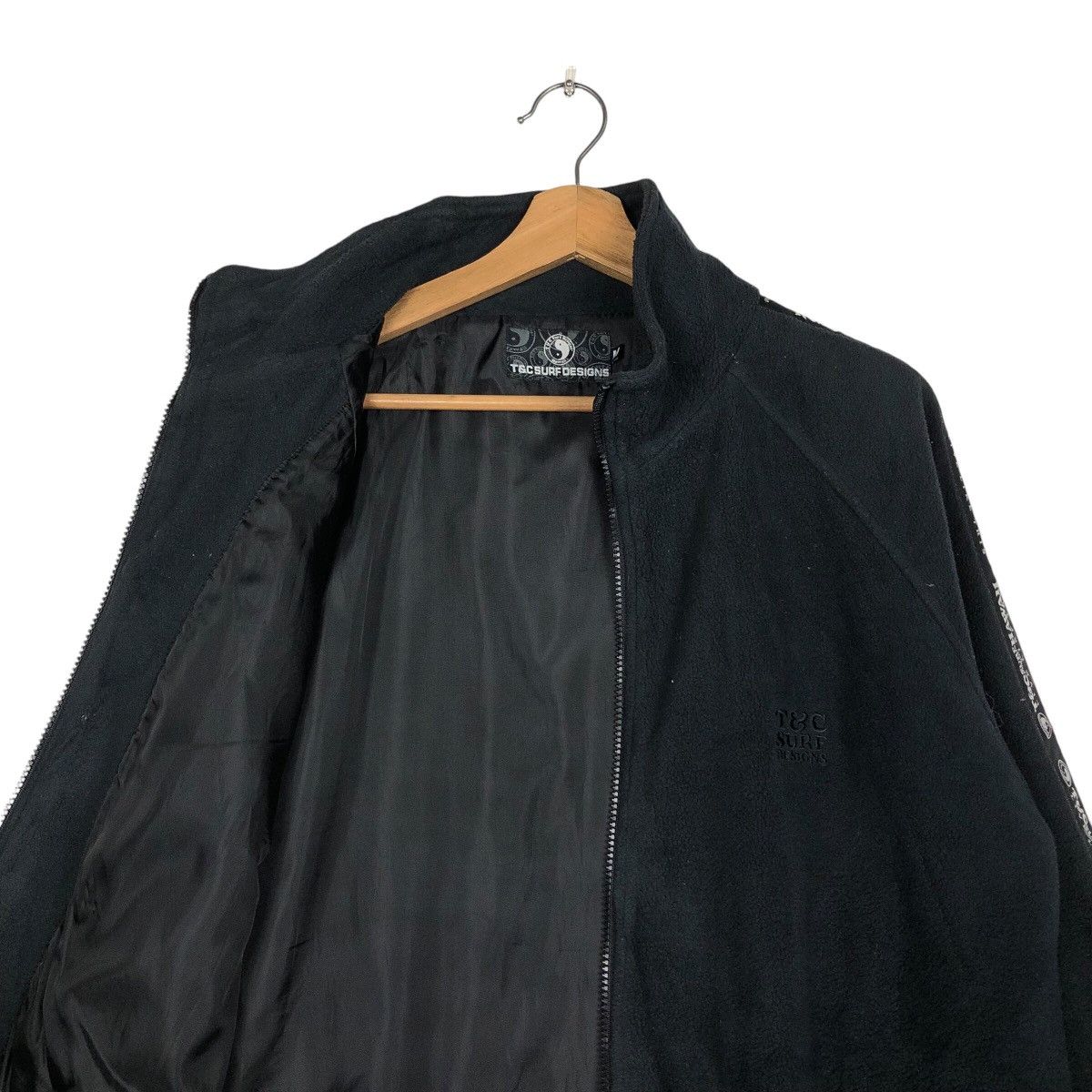 Japanese Brand 📌Vintage Fleece Jacket Zipper T&C Surf Design Size US M / EU 48-50 / 2 - 13 Thumbnail