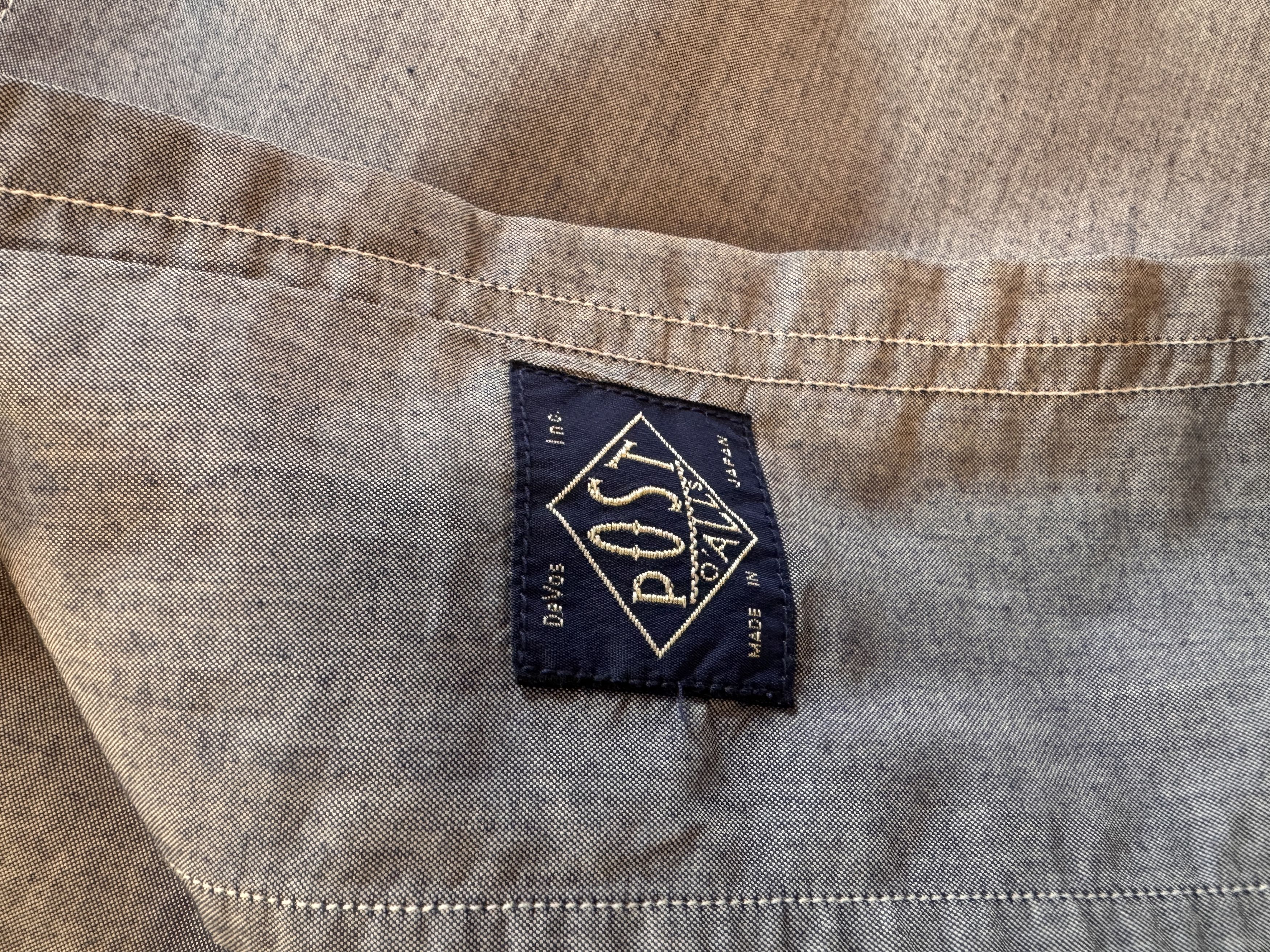 Post Overalls 3211-FC NEUTRA 3 : feather chambray indigo Size US M / EU 48-50 / 2 - 8 Thumbnail