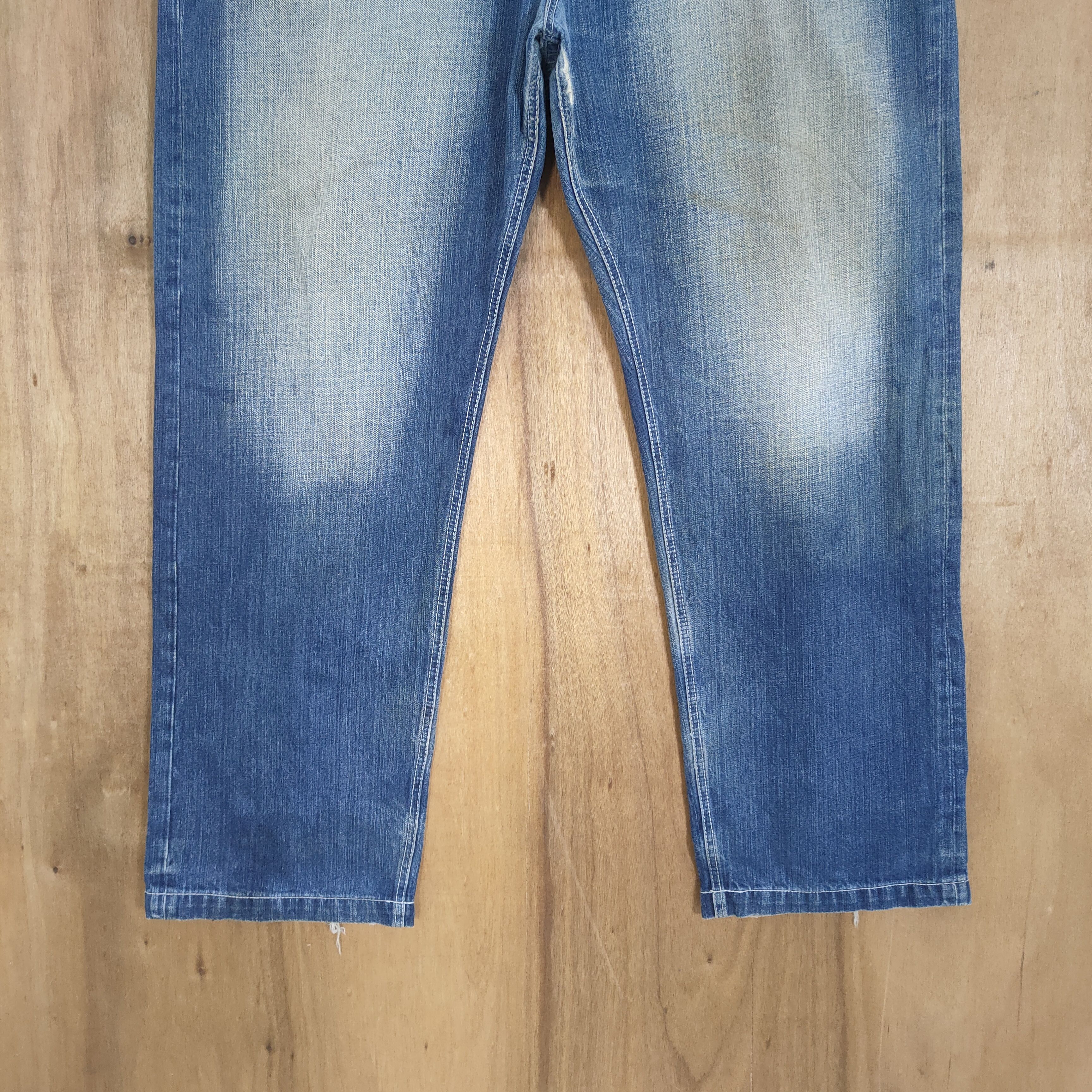 Karl Kani W42 💥 VINTAGE KARL KANI DISTRESSED DENIM JEAN PANTS Size US 42 / EU 58 - 4 Thumbnail