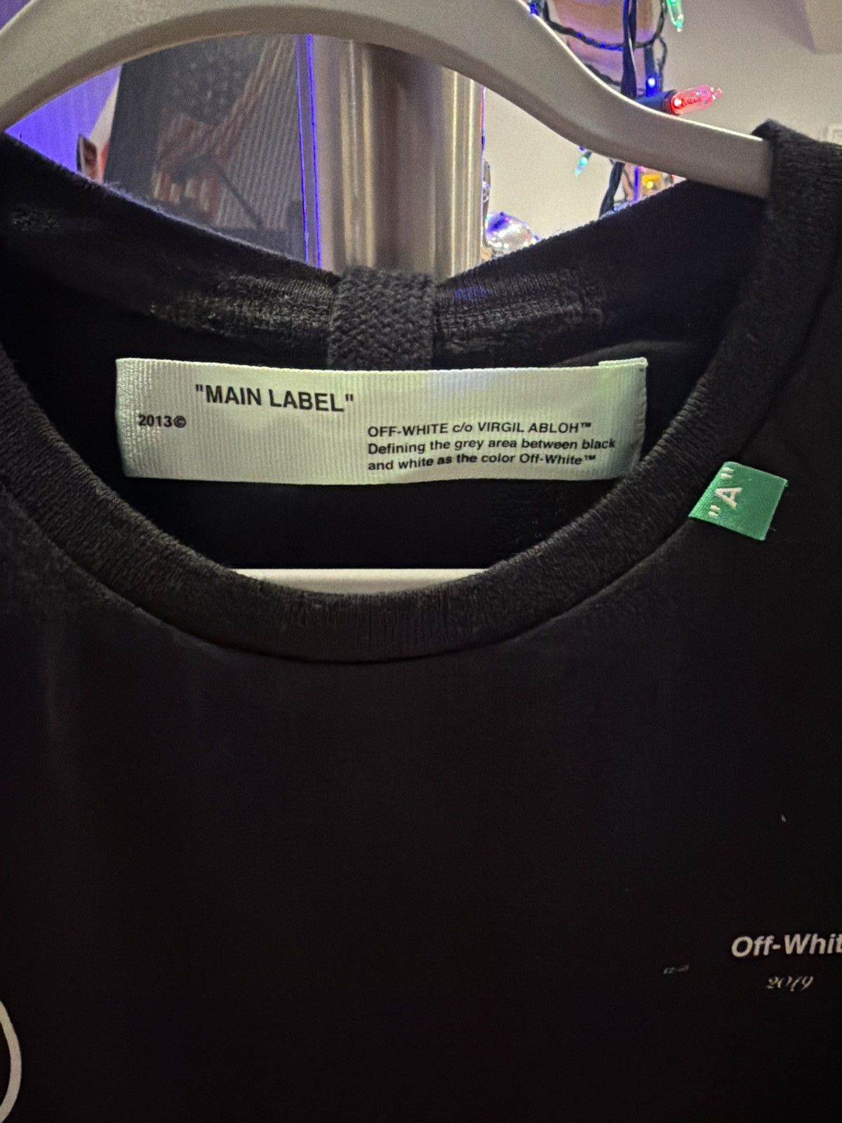 Off-White Ss2019 Stencil arrow Tee Size US M / EU 48-50 / 2 - 3 Thumbnail