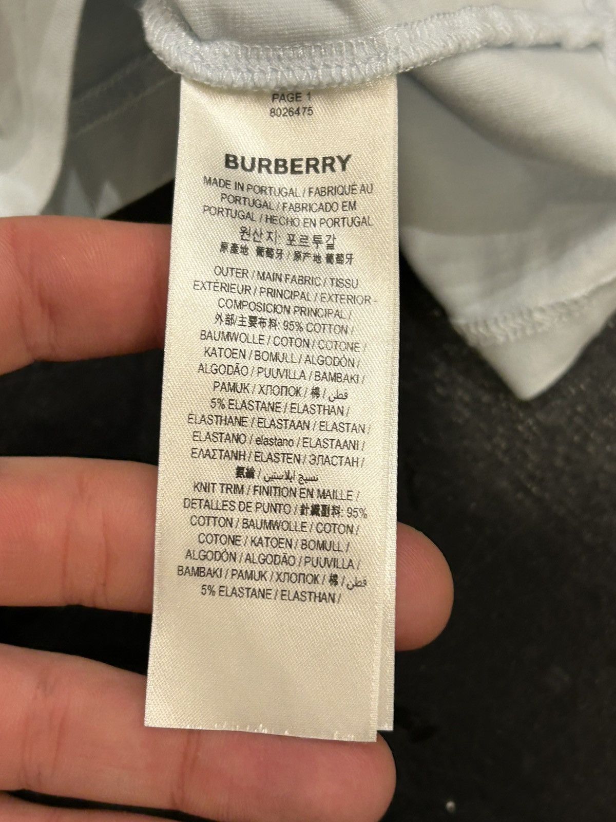 Burberry Burberry London England Tee Size US M / EU 48-50 / 2 - 7 Thumbnail