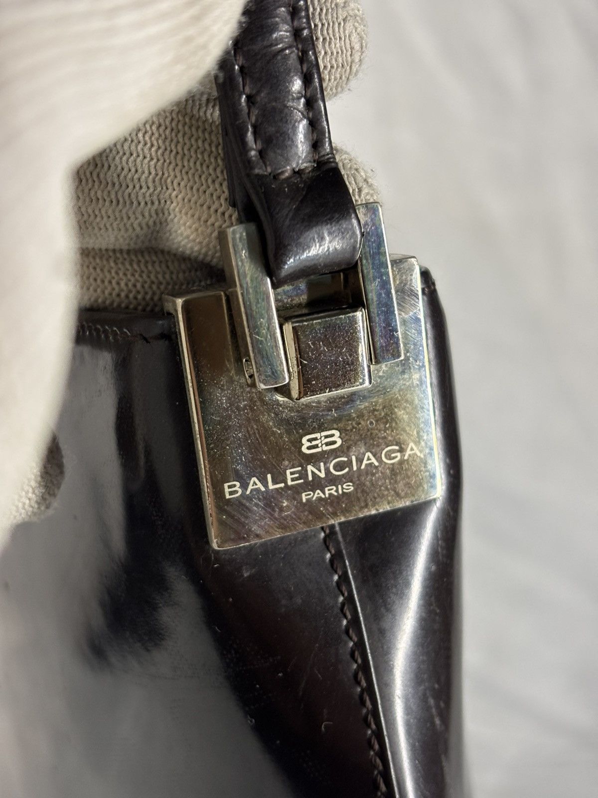 Balenciaga Balenciaga Vintage Shoulder Hobo Bag Size ONE SIZE - 8 Thumbnail