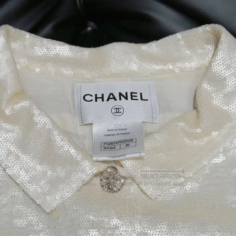 Chanel Chanel M Size Spring Jacket in Off-White . Size M / US 6-8 / IT 42-44 - 9 Thumbnail