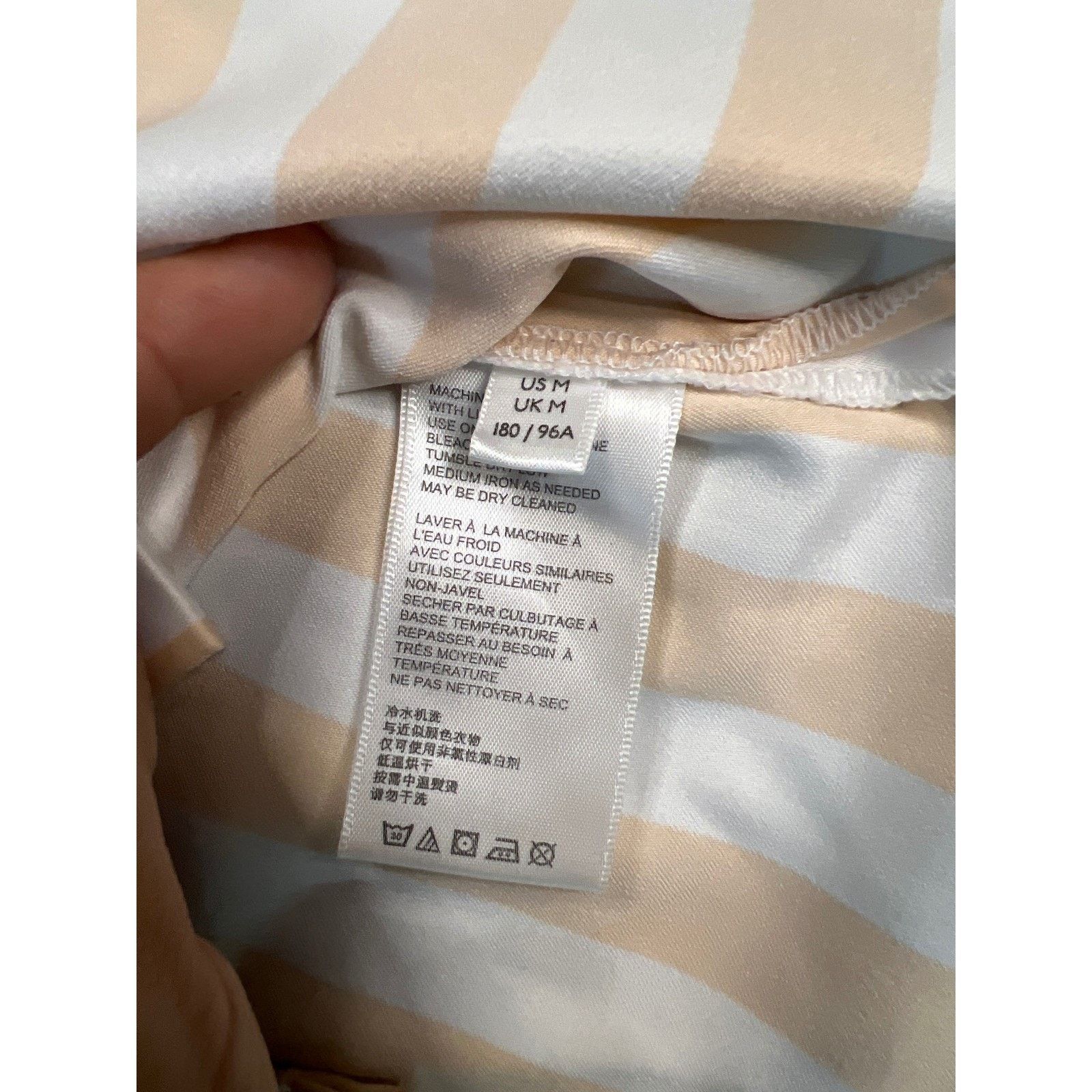 Urban Outfitters Urban outfitters Striped Camp Collar Shirt Button Down MD Size US M / EU 48-50 / 2 - 4 Thumbnail