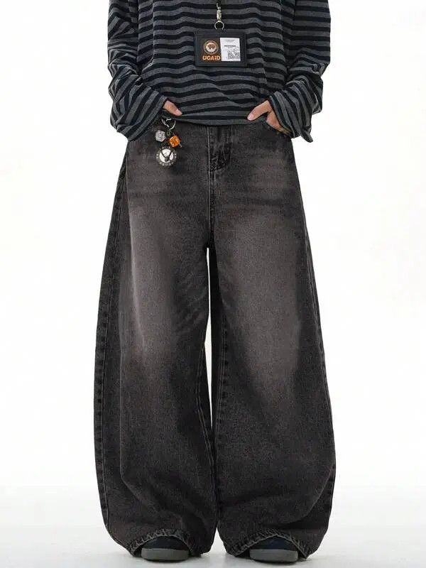 Japanese Brand Furuya x Chie VIntage RETRO 90s baggy denim jeans Size US 30 / EU 46 - 6 Thumbnail
