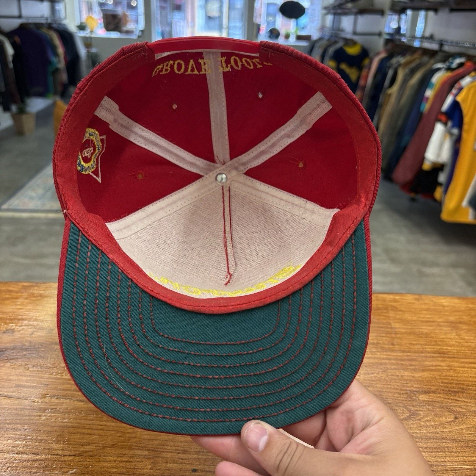 Other Vintage 80’s Snap-On Embroidered Snap Back Hat Made In USA Size ONE SIZE - 7 Thumbnail