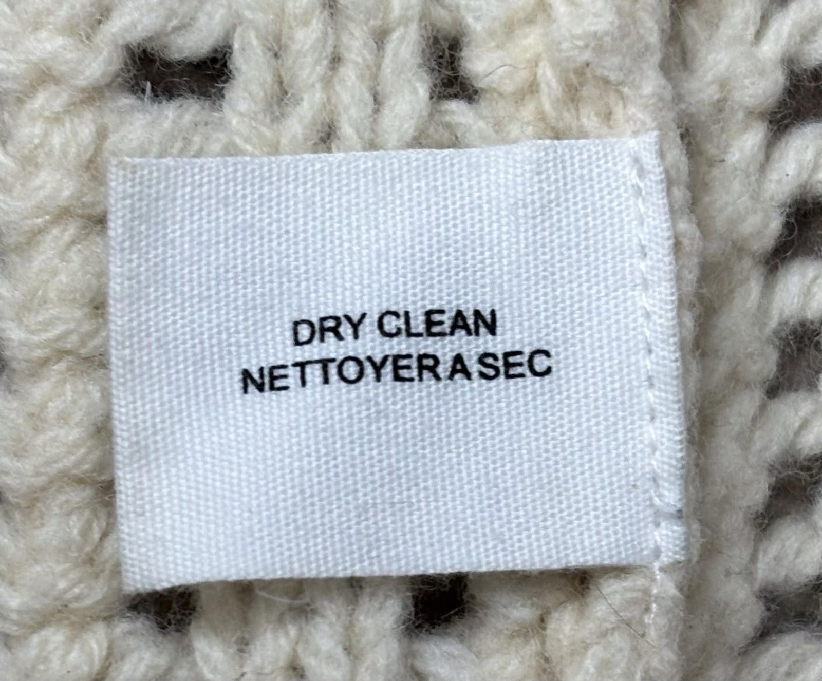 Anthropologie Guinevere Anthropologie Womens S Ivory Lambswool Cashmere Size S / US 4 / IT 40 - 12 Thumbnail